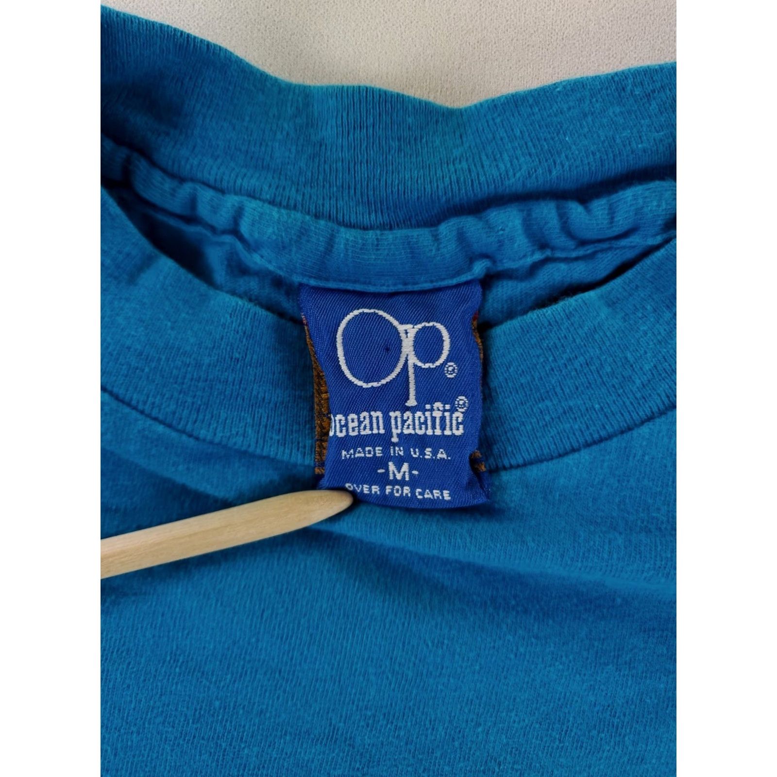 Ocean Pacific VINTAGE Ocean Pacific T-Shirt Mens M Blue 80s 90s Surf Made USA Winter Unleashed Size US M / EU 48-50 / 2 - 3 Thumbnail