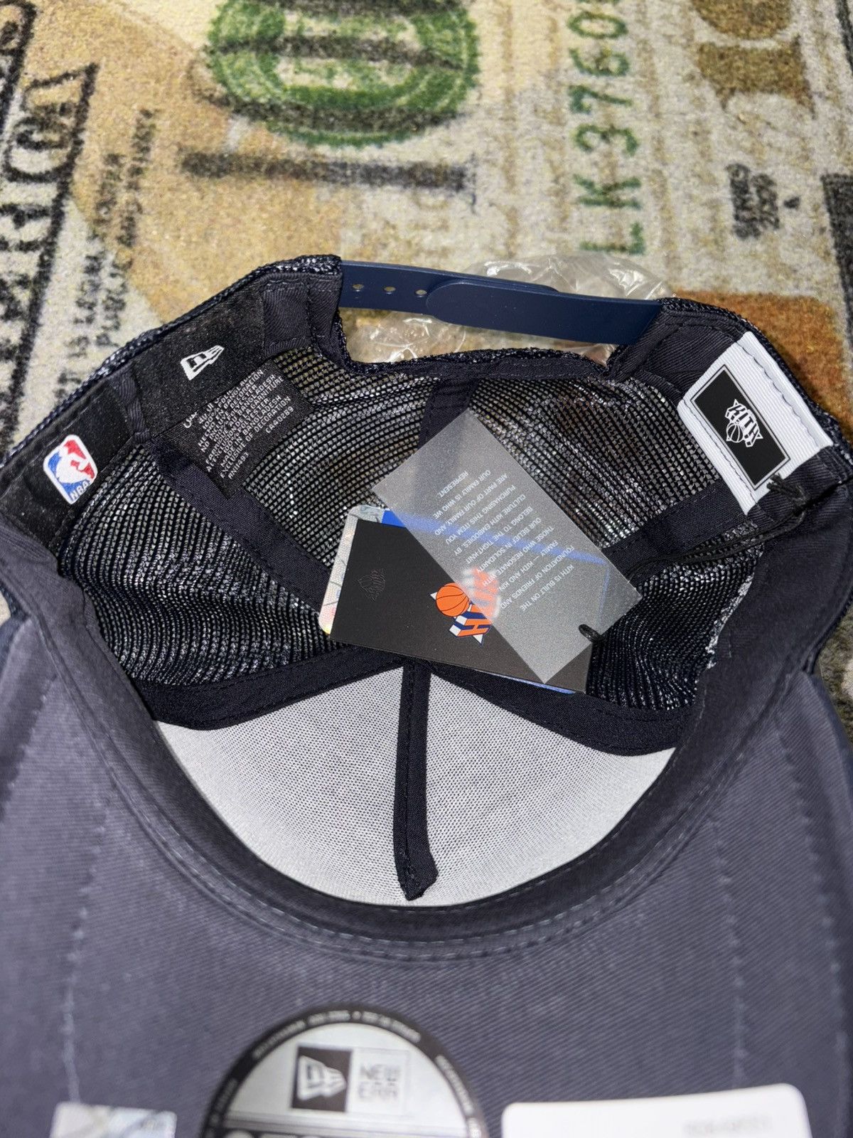 Kith × NBA Kith & New Era New York Knicks 9FORTY Trucker Snapback Size ONE SIZE - 5 Thumbnail