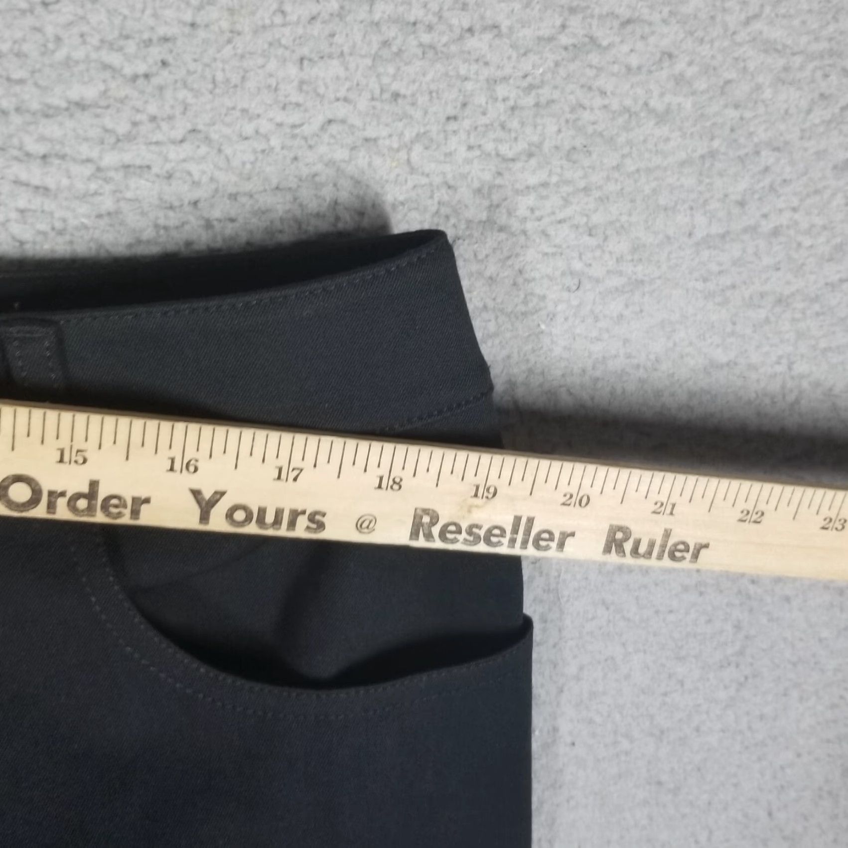 St. John St. John Caviar Ankle Pants The Marie Black Dress Sz 16 New 95 Size 38" / US 16 / IT 52 - 6 Thumbnail