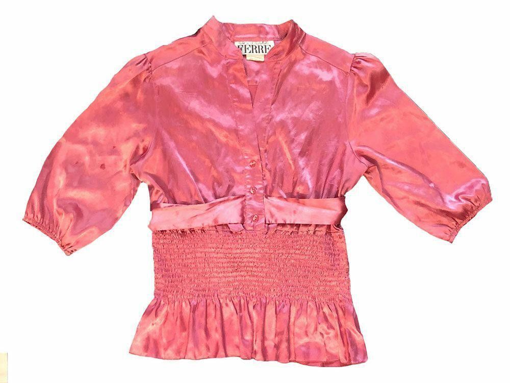 Designer Pre Owned Pink Blouse M Size M / US 6-8 / IT 42-44 - 2 Thumbnail