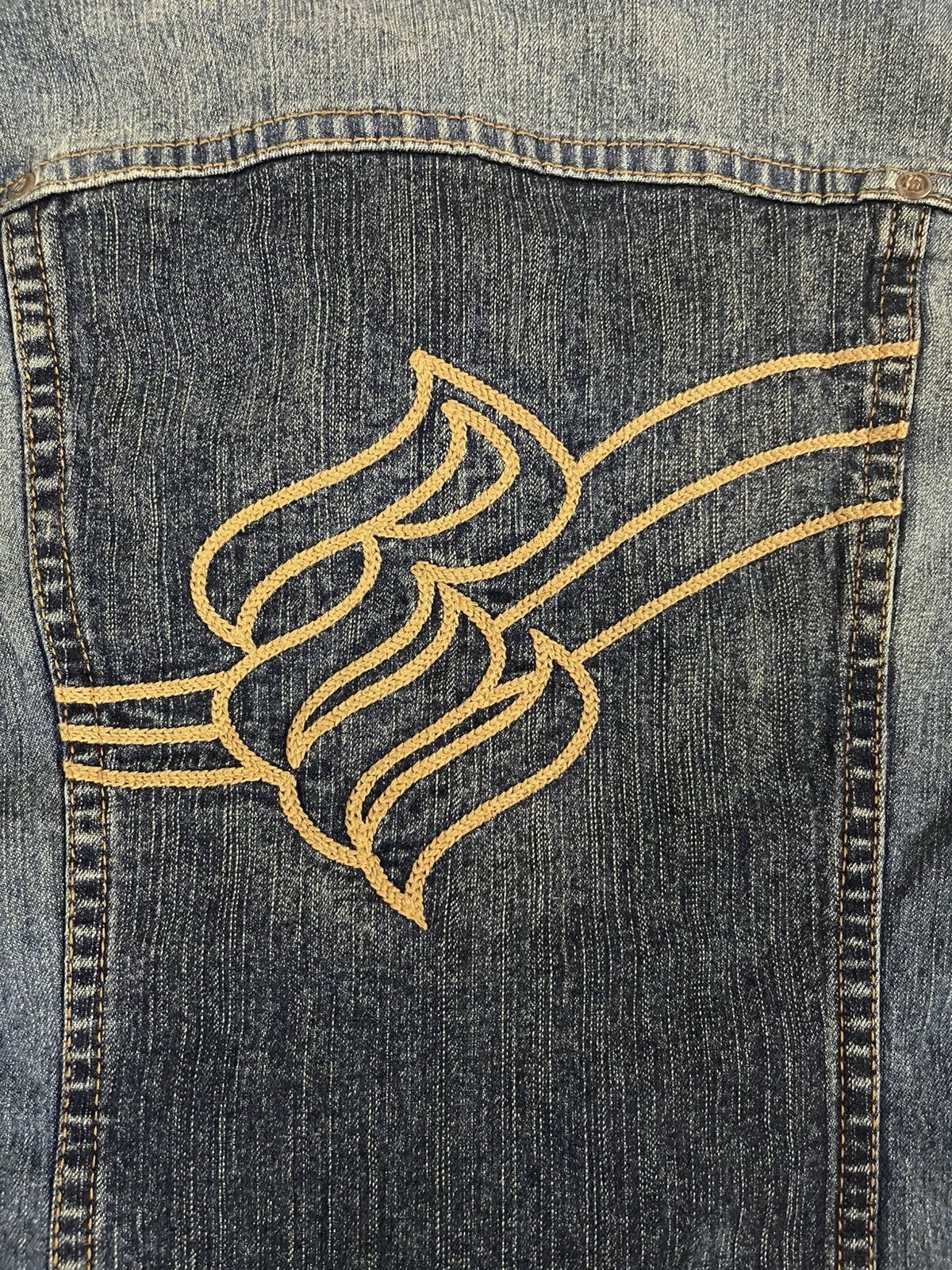 Rocawear Vintage rocawear denim jacket Size L / US 10 / IT 46 - 4 Thumbnail