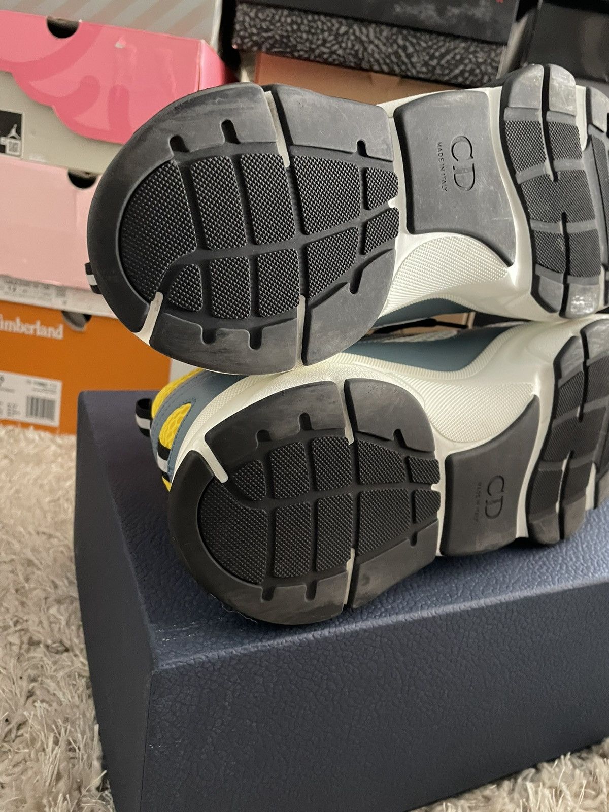 Dior Dior B22 Blue Yellow Size US 11 / EU 44 - 10 Thumbnail