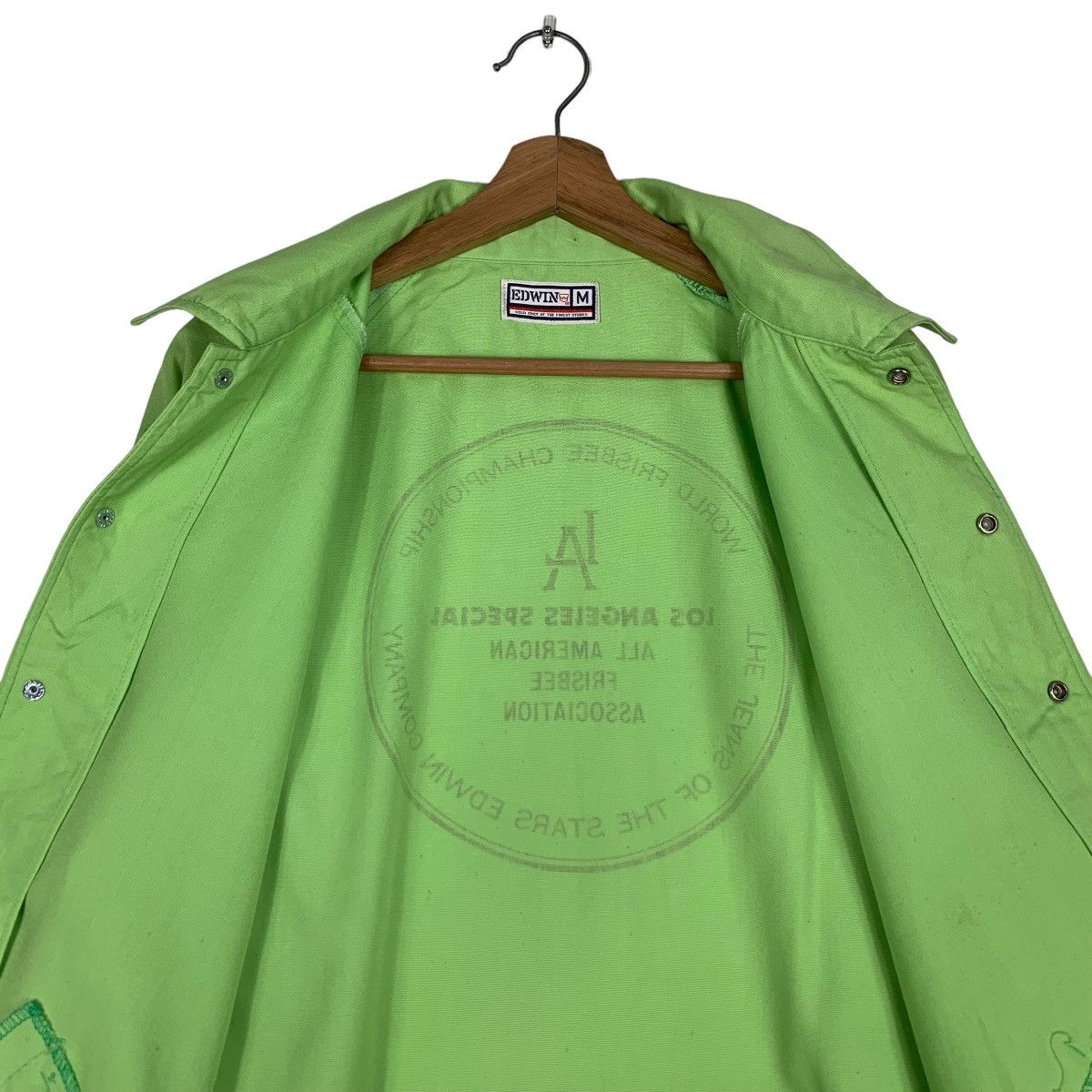 Edwin EDWIN World Frisbee Championship Green Jacket #0391-C18 Size US M / EU 48-50 / 2 - 12 Thumbnail