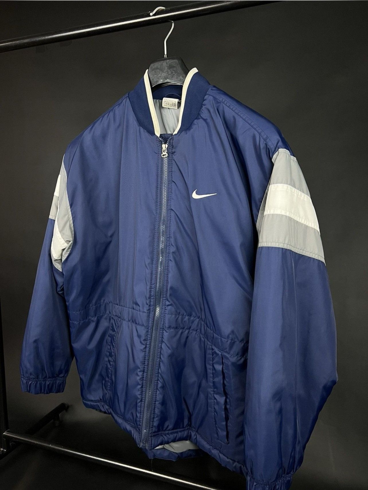 Nike × Vintage Vintage Nike lined Jacket Parka Windbreaker Transition Size US M / EU 48-50 / 2 - 3 Thumbnail