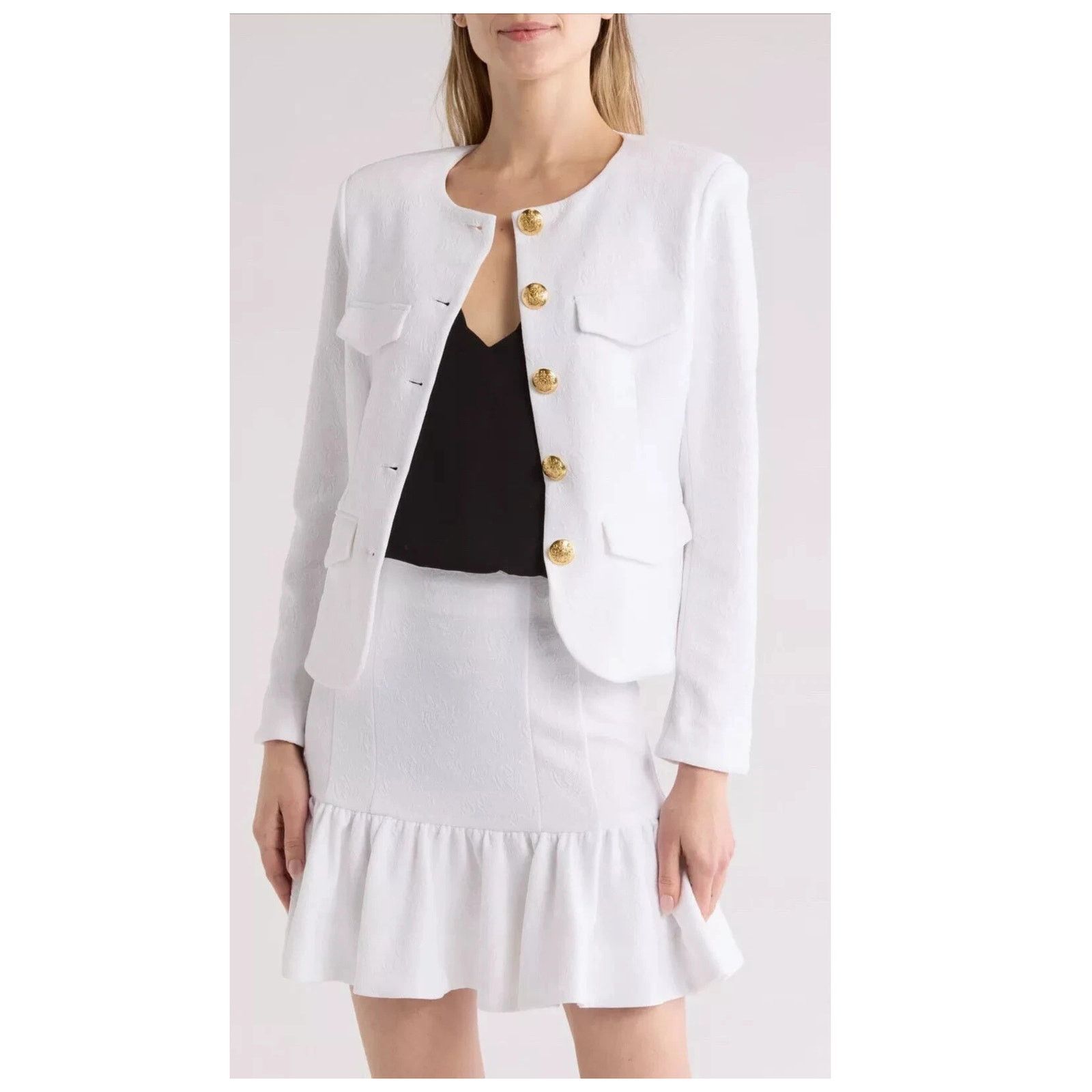 Veronica Beard Veronica Beard Kensington Knit Jacket Size Large Size L / US 10 / IT 46 - 1 Thumbnail