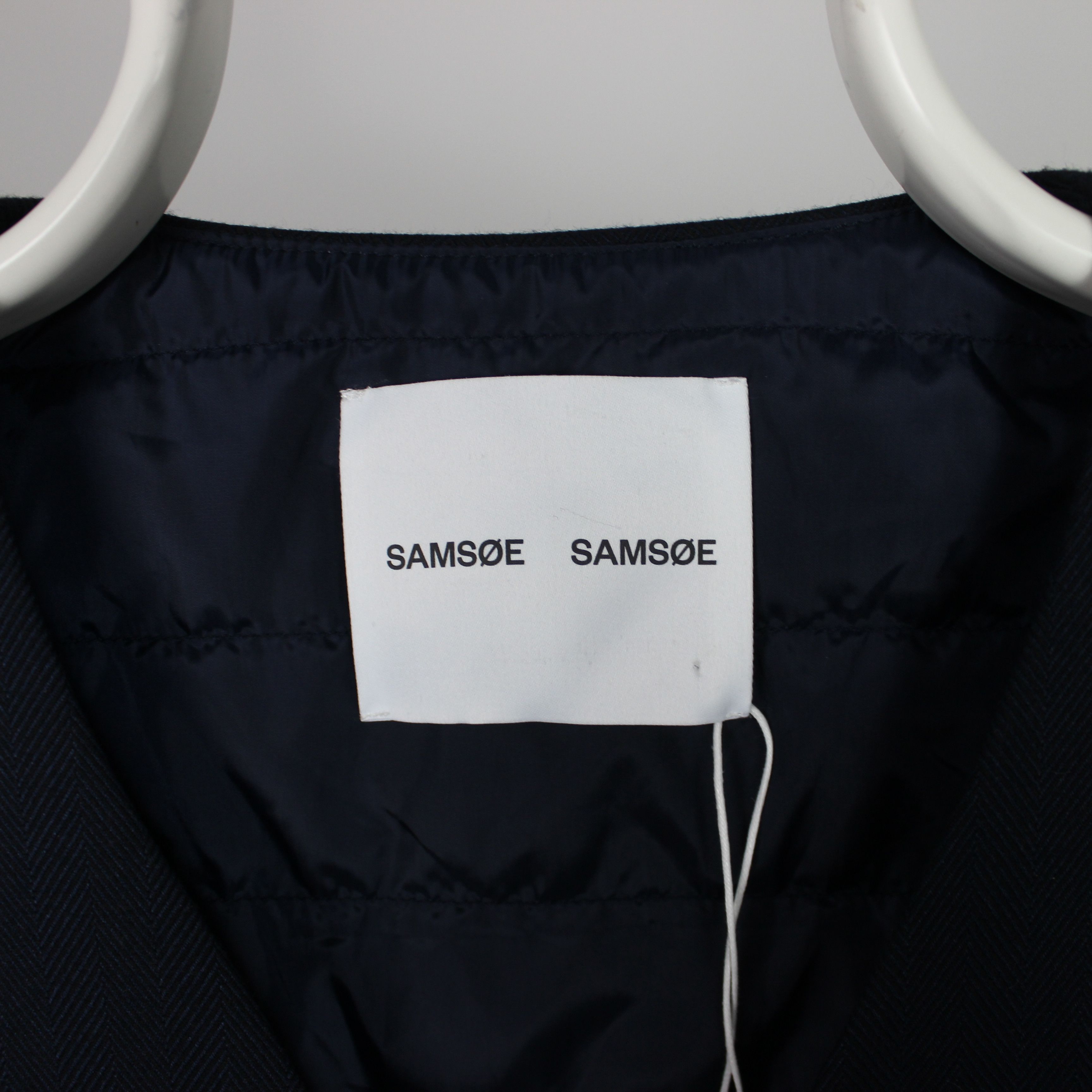 Samsoe Samsoe Samsoe Samsoe vest Monzan Waistcoat L Dark Sapphire Size US L / EU 52-54 / 3 - 5 Thumbnail