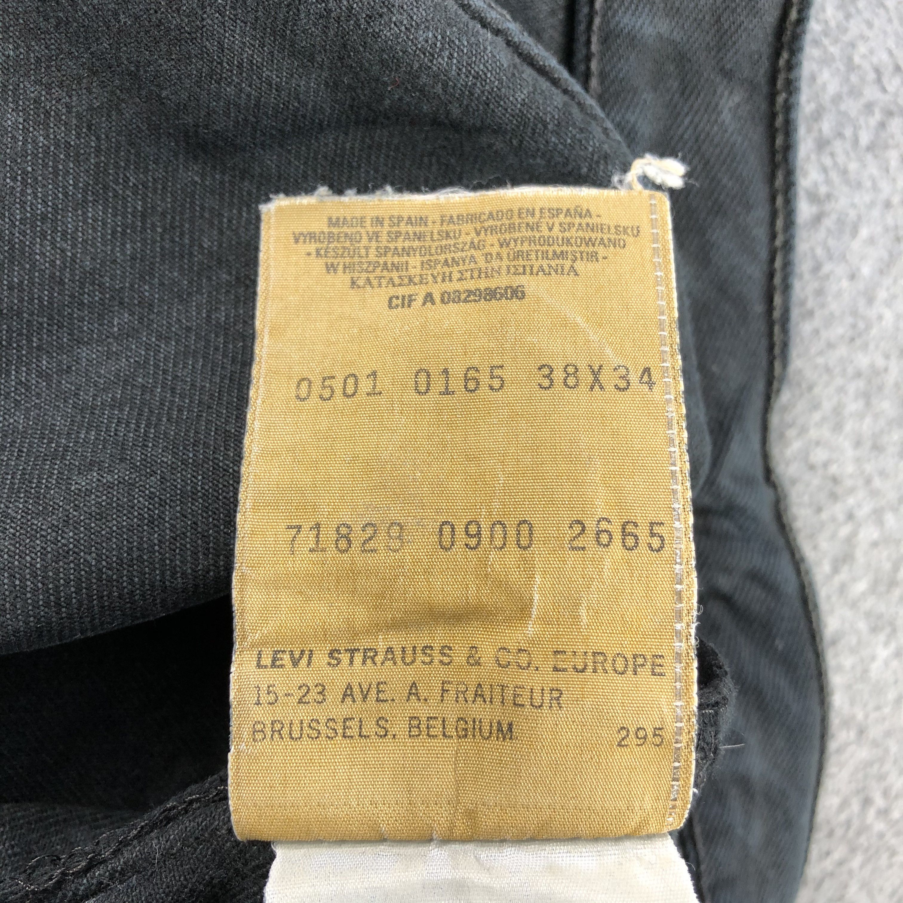 Levi's × Vintage Vintage 90s Distress Levis 501 Jeans-JM1616 Size US 36 / EU 52 - 12 Thumbnail