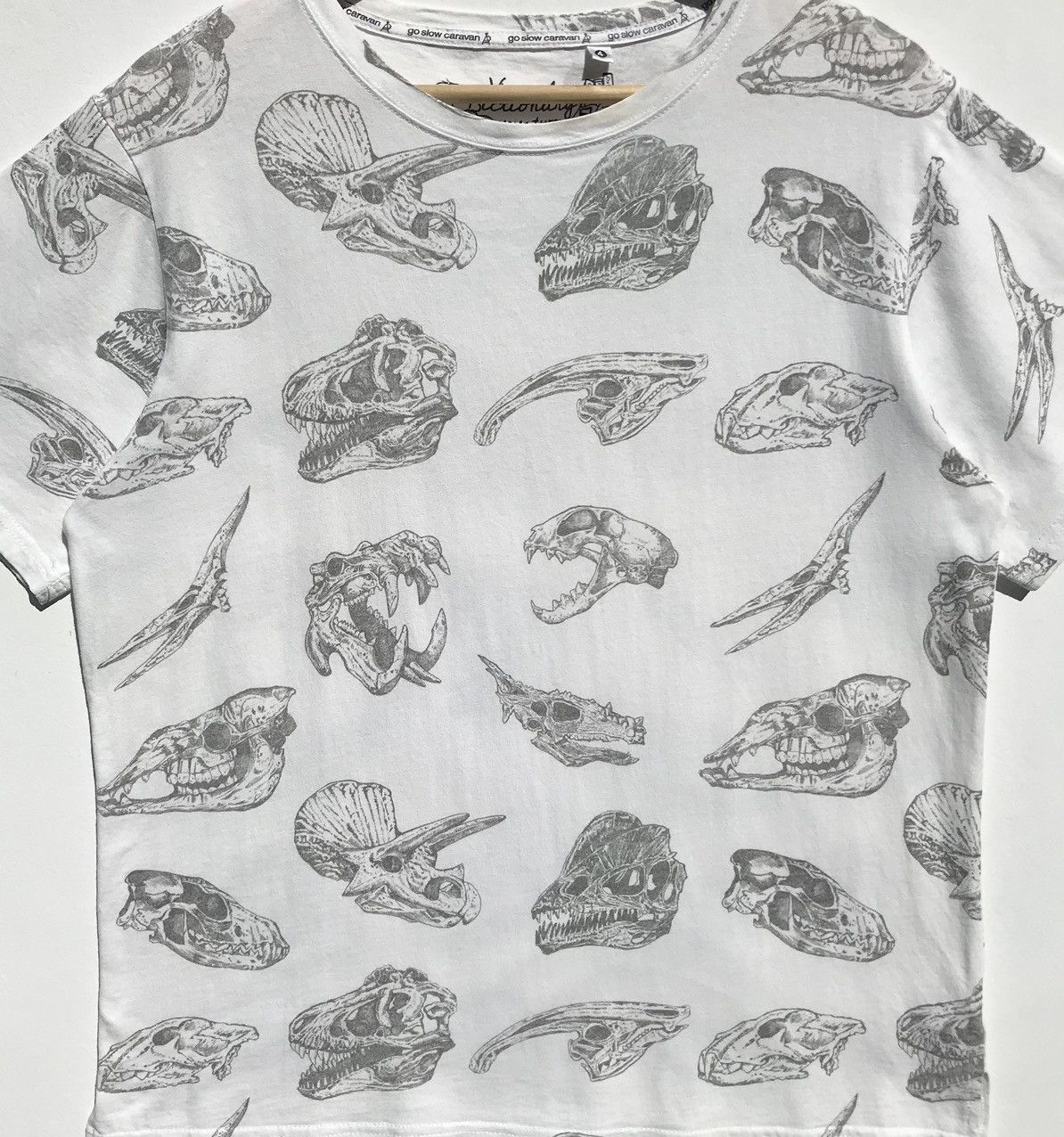go slow caravan Go Slow Caravan Dinosaur Full Print Tee Go Slow Caravan Size US M / EU 48-50 / 2 - 5 Thumbnail