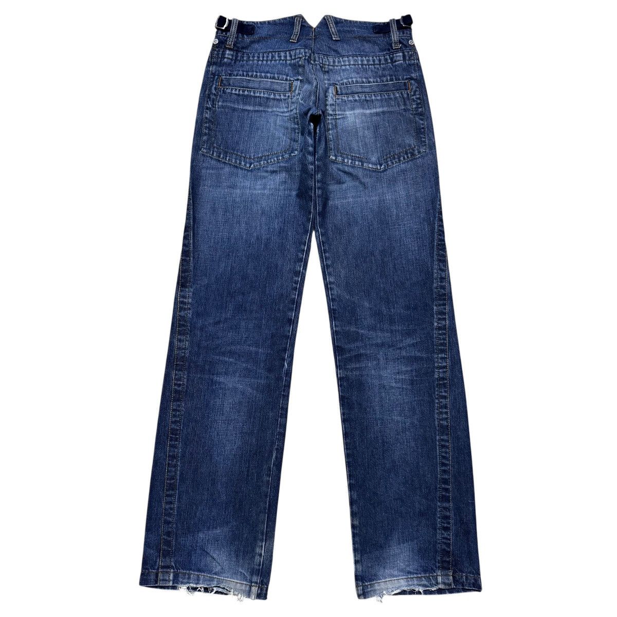 Dirk Bikkembergs Dirk Bikkembergs Military Denim Jeans Size US 30 / EU 46 - 2 Thumbnail