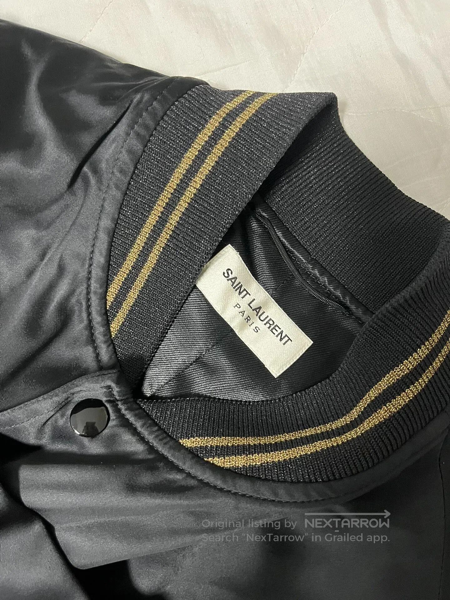 Yves Saint Laurent Saint Laurent YSL Hollywood Bomber Jacket. Size US M / EU 48-50 / 2 - 4 Thumbnail
