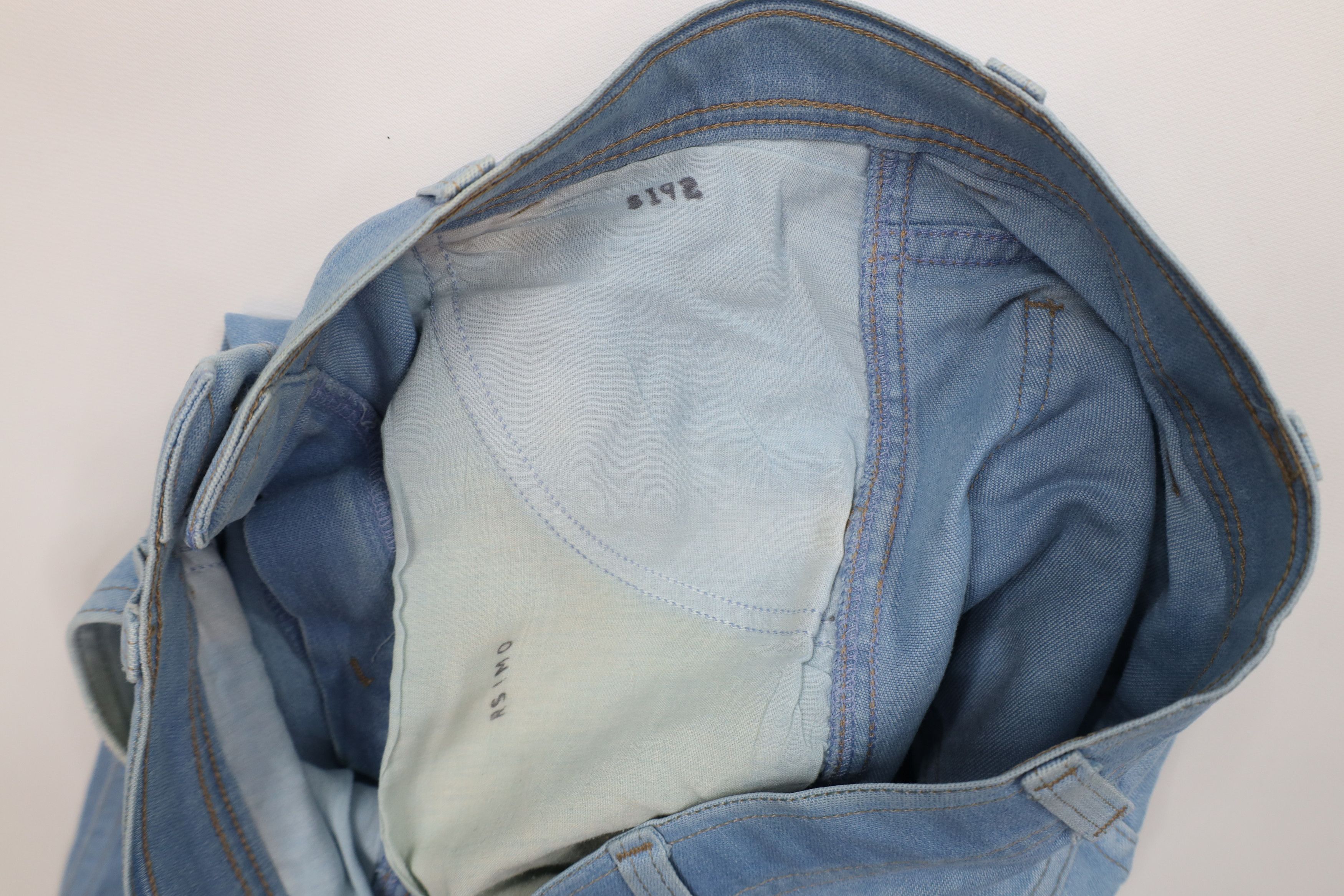 Vintage Vintage 70s Streetwear Flared Stretch Denim Jeans Blue Size US 30 / EU 46 - 10 Thumbnail