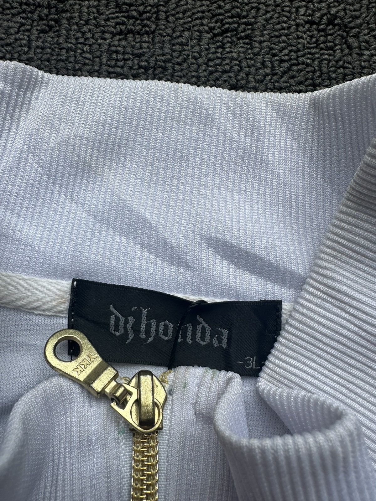Other Vintage Dj Honda White & Gold Jacket Size US L / EU 52-54 / 3 - 3 Thumbnail