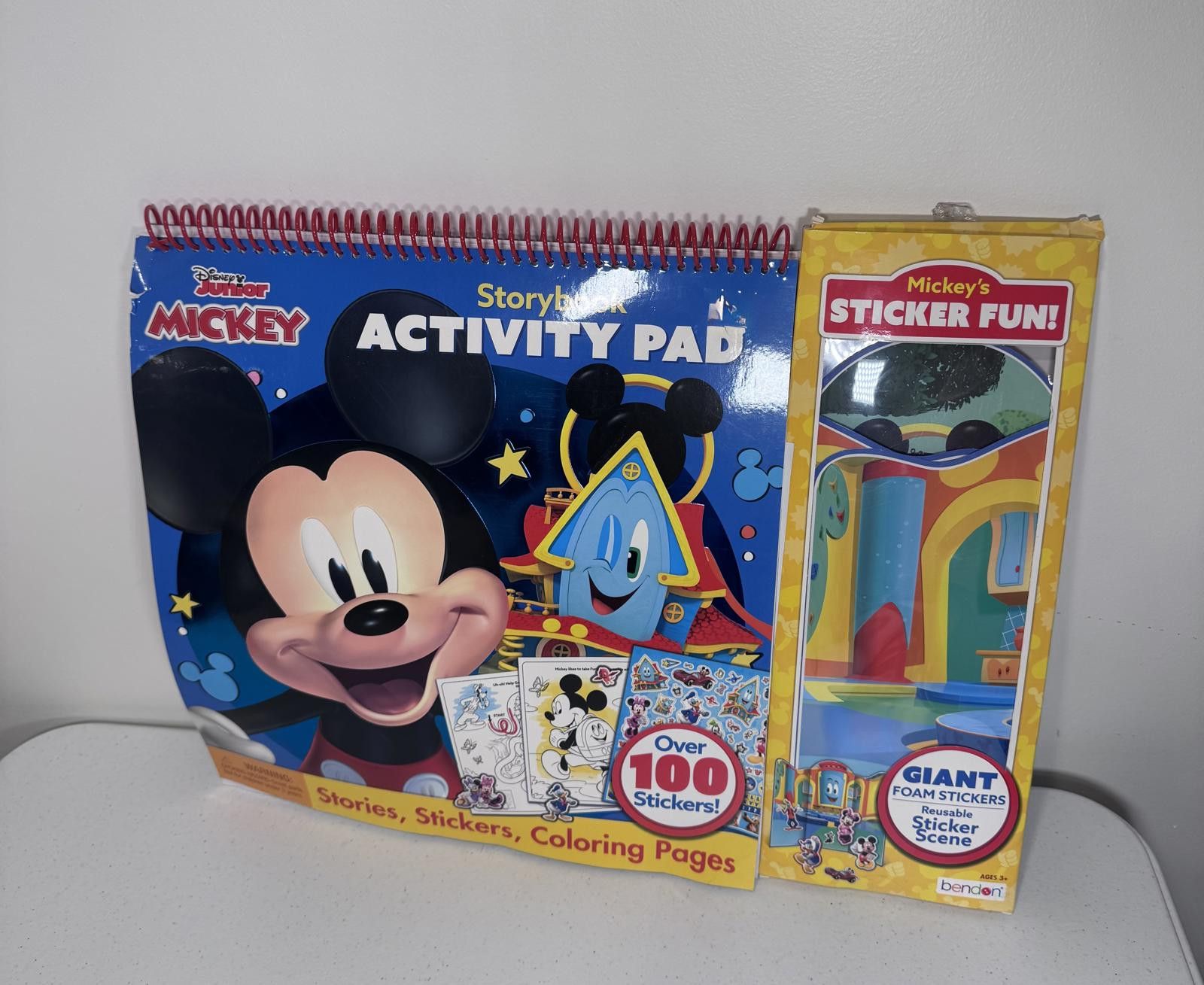 Disney Mickey Junior Storybook Activity Pad with Sticker Fun Size ONE SIZE - 1 Thumbnail
