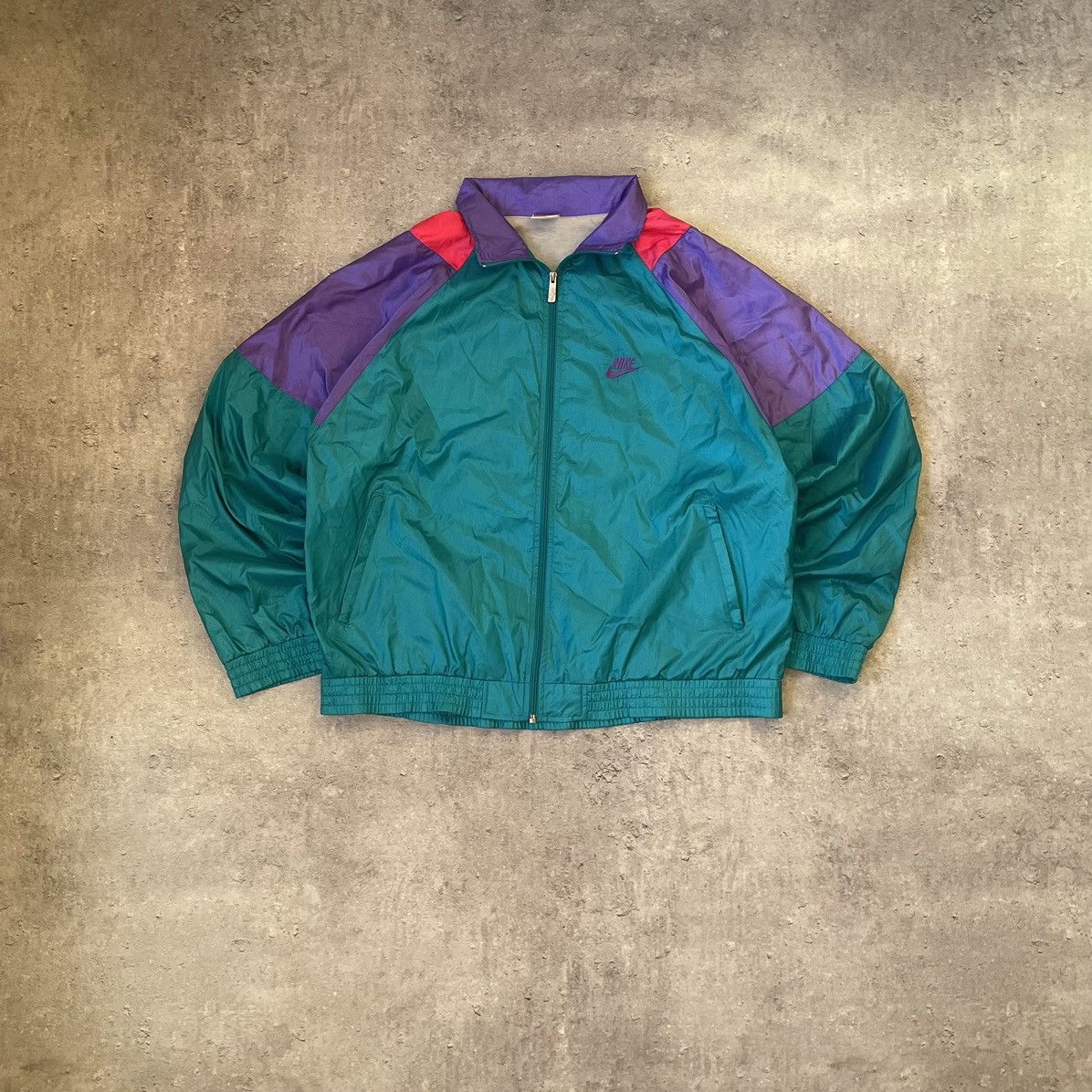 Nike × Nike ACG × Vintage Vintage Nike 90s Nylon Track Suit Size US XL / EU 56 / 4 - 2 Thumbnail