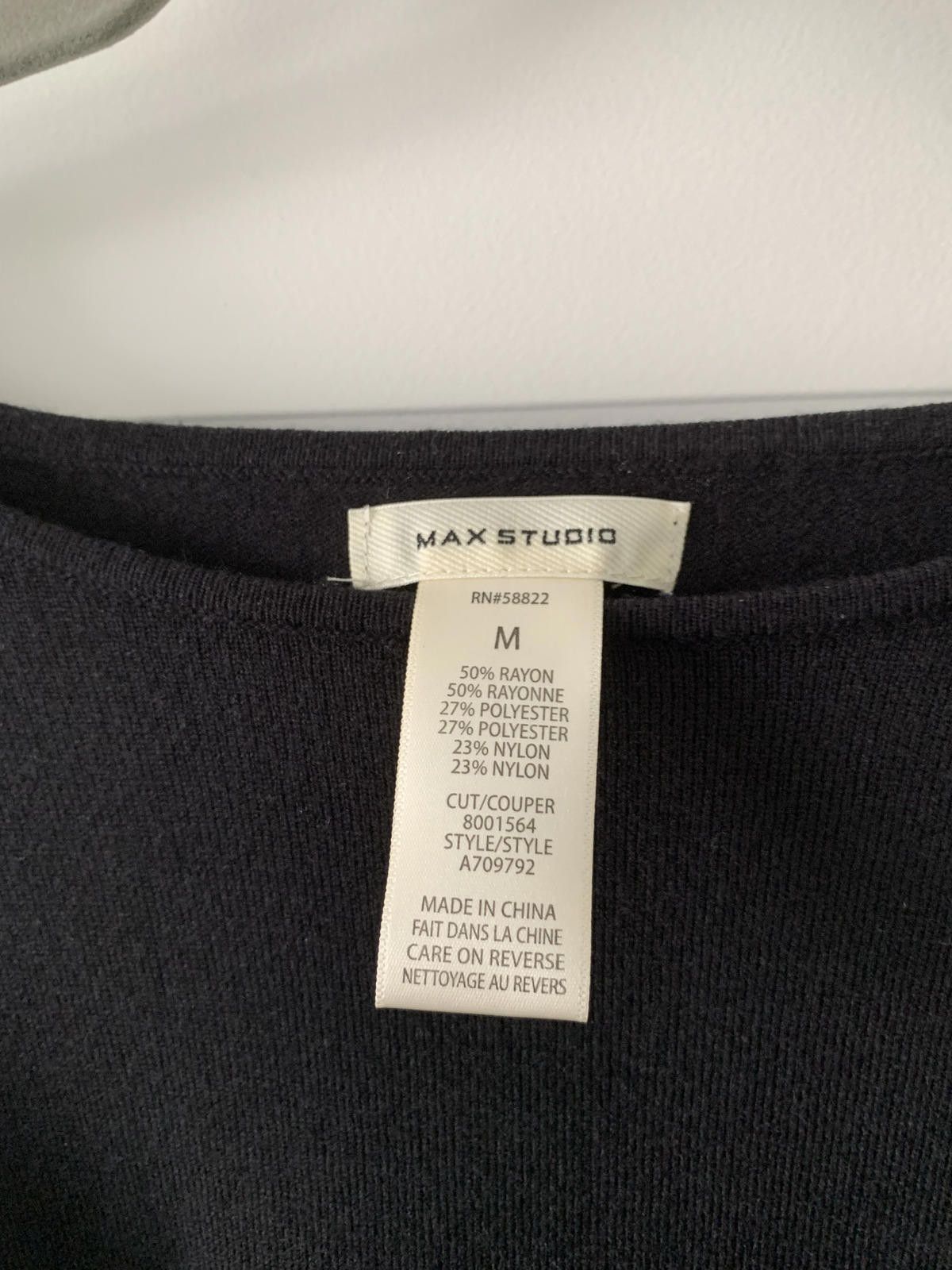 Other Max Studio Sweater With Flaired Sleeves and a front tie Bow Size M / US 6-8 / IT 42-44 - 3 Thumbnail
