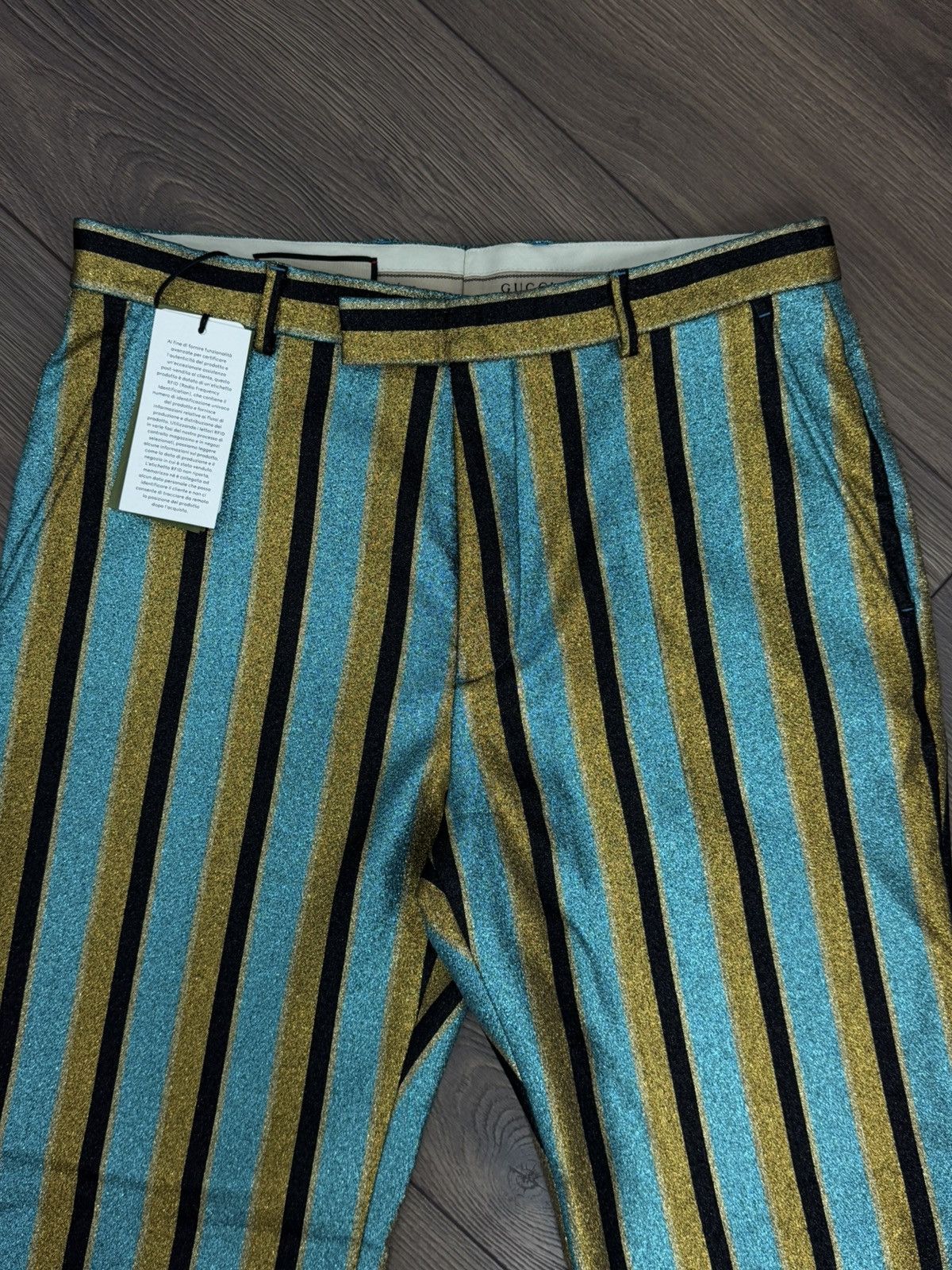 Gucci GUCCI runway Striped Jacket Size 46L - 9 Thumbnail