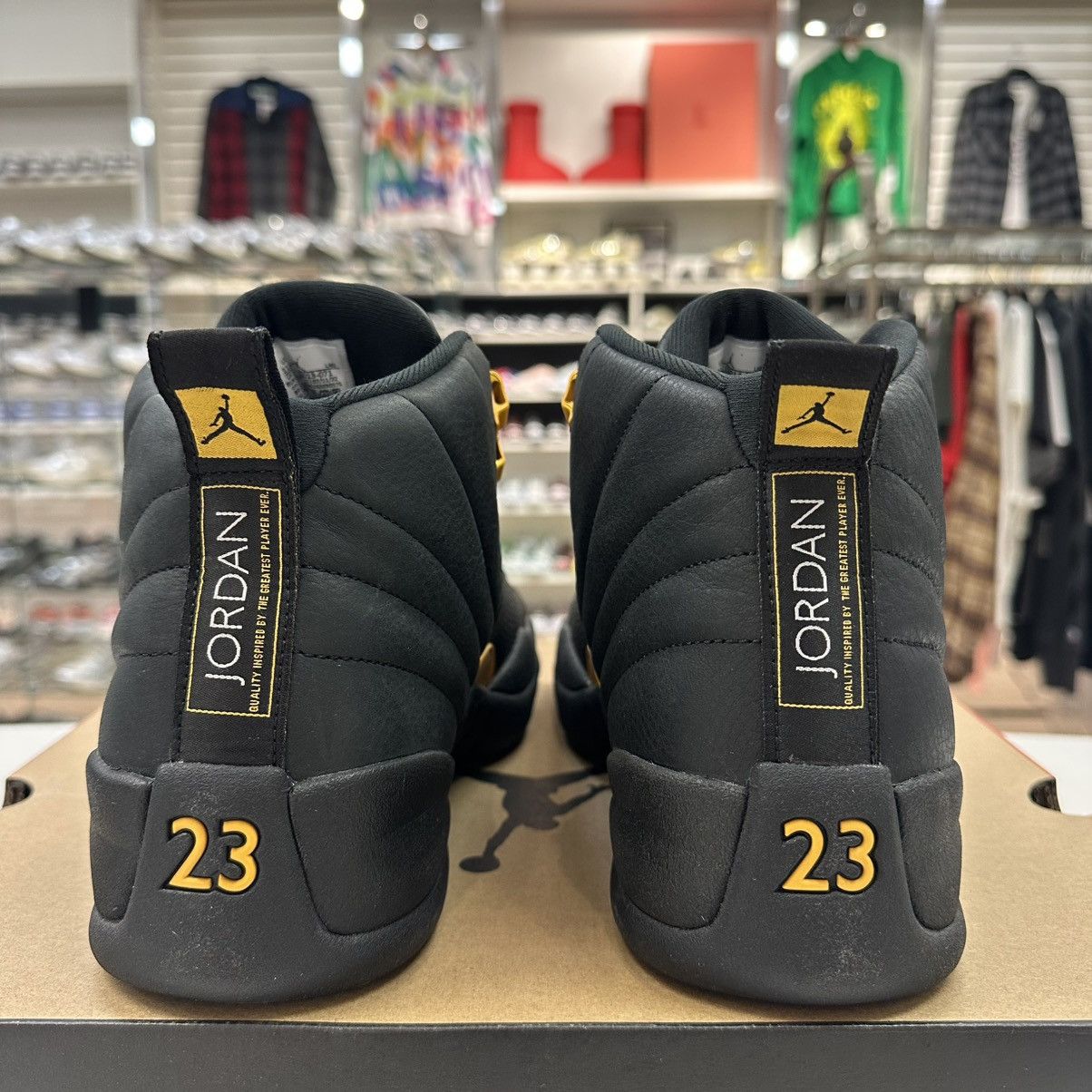 Jordan Brand Size 11.5 - Jordan 12 Retro Mid Black Taxi Size US 11.5 / EU 44-45 - 4 Thumbnail