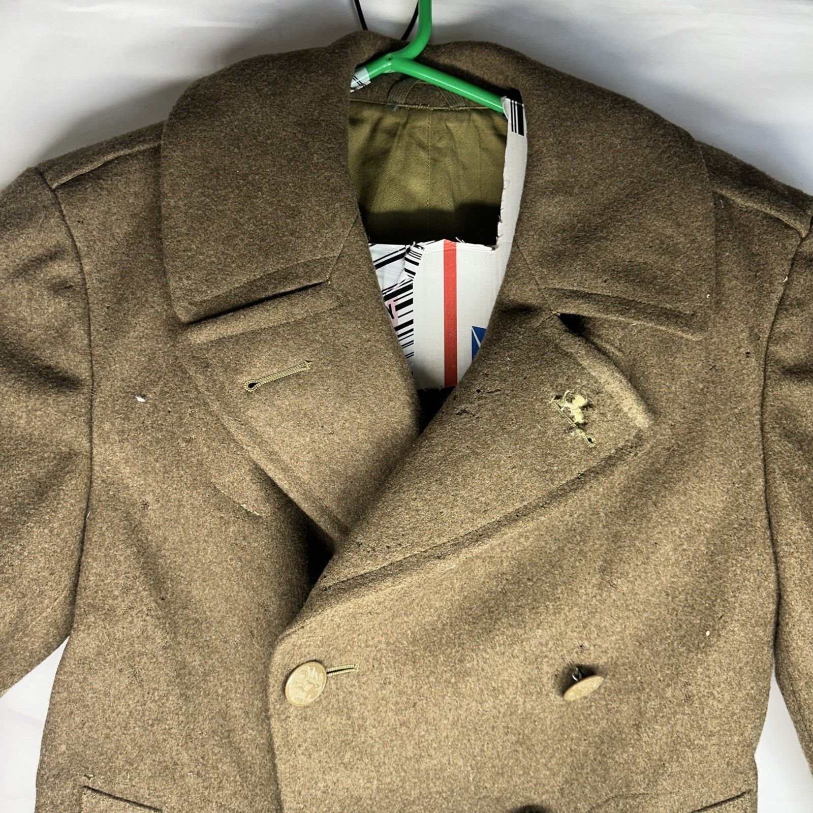 Army Of Me Original USA Army Military Worn during Korean WarSize 38S Size US S / EU 44-46 / 1 - 2 Thumbnail