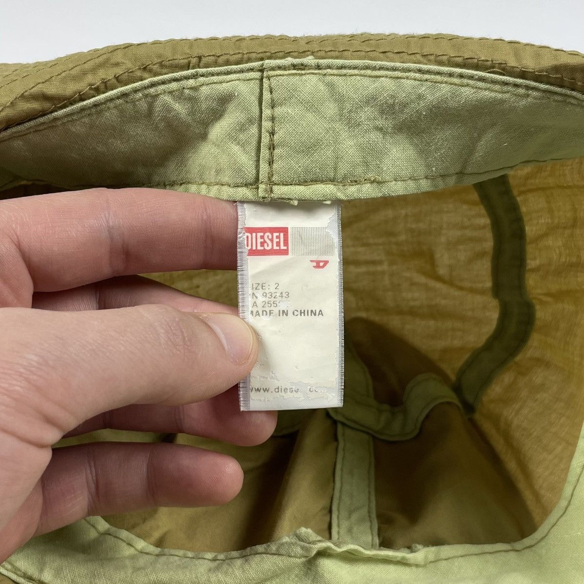 Diesel Vintage Diesel Bucket logo Hat Size ONE SIZE - 9 Thumbnail