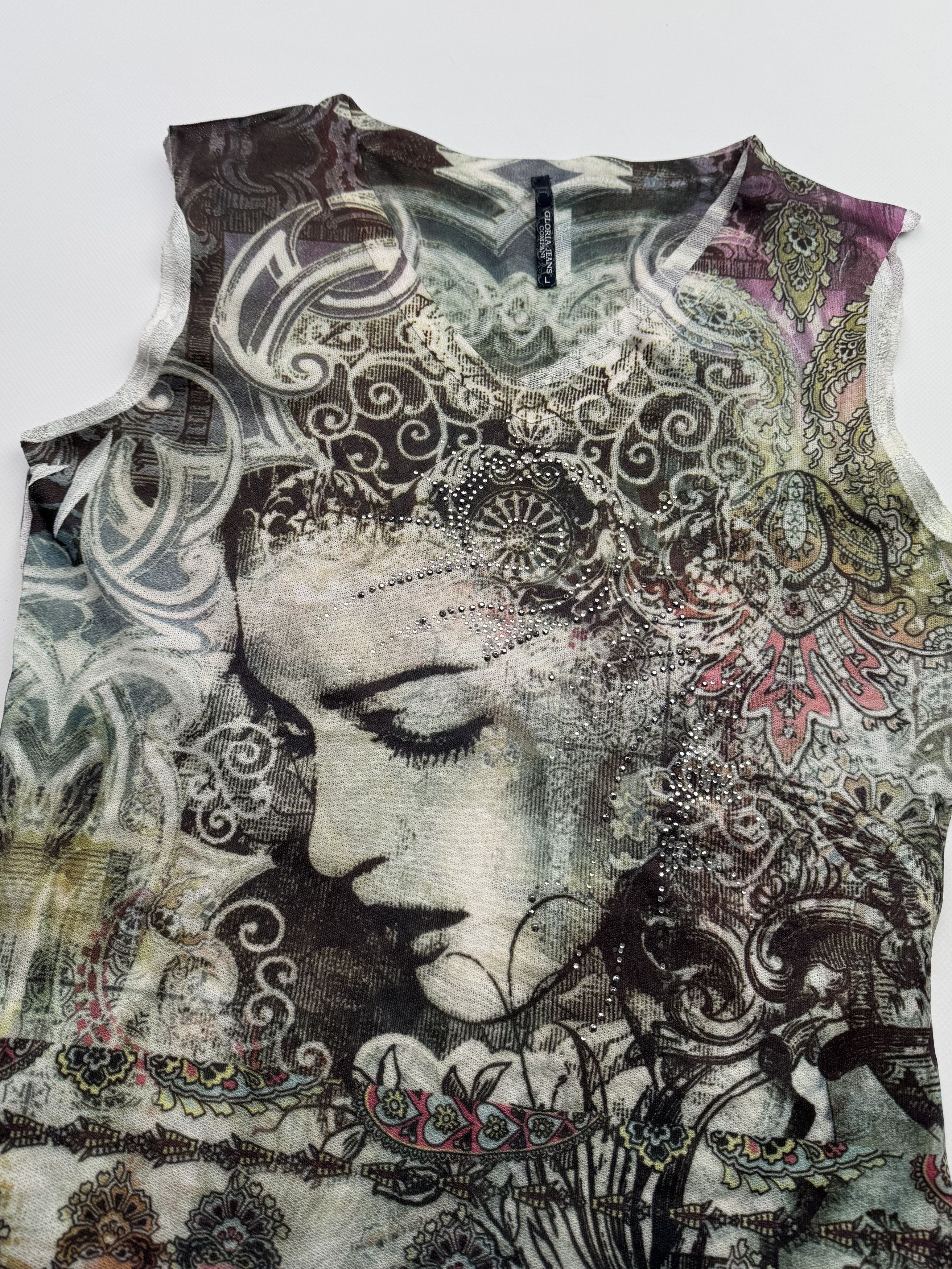 Vintage Vintage Tank Top B410(V220)E2 Size L / US 10 / IT 46 - 3 Thumbnail