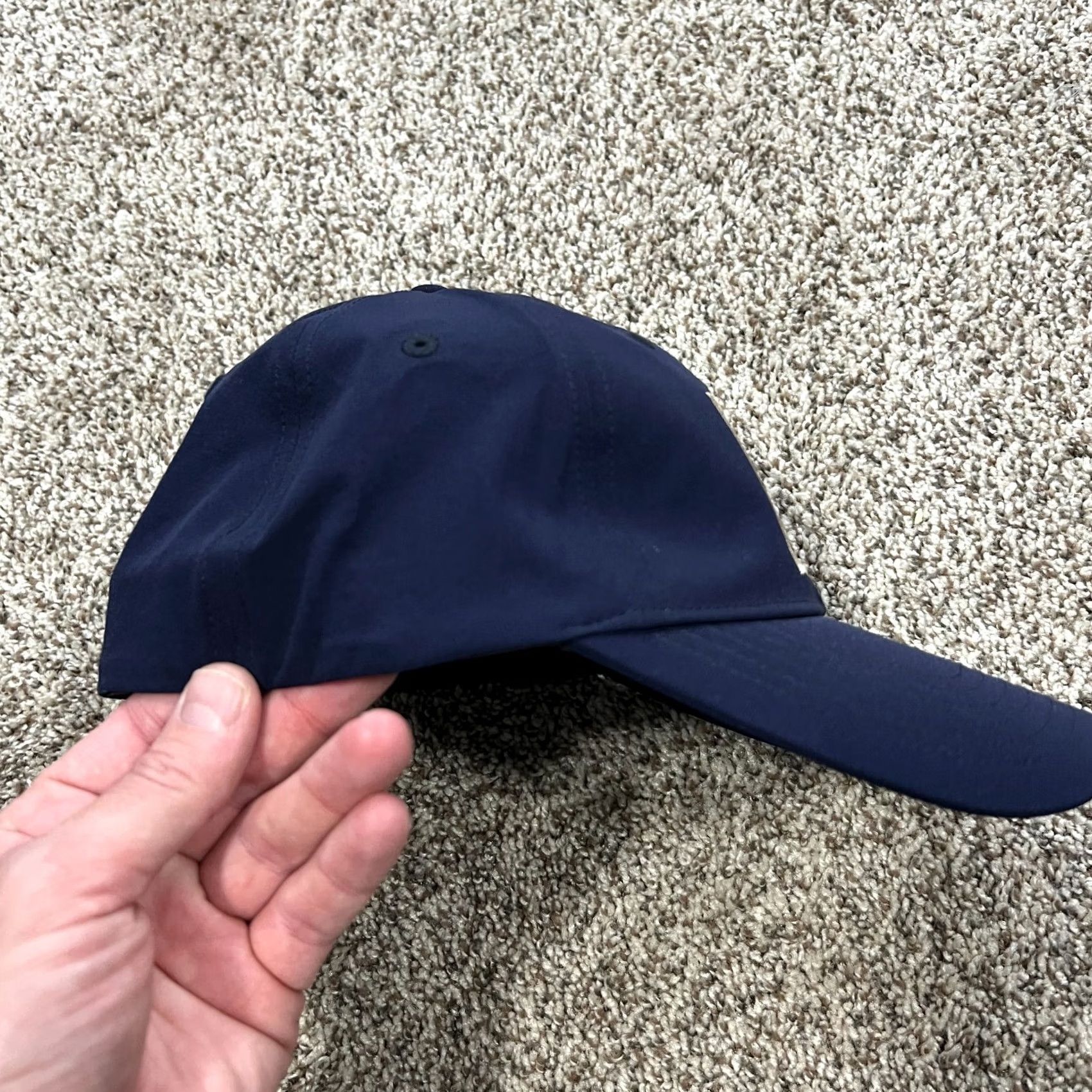 Vintage Alaskan Hardgear Hat Duluth Blue Baseball Fitted Cap XL Stretch Box Logo New Size ONE SIZE - 2 Thumbnail