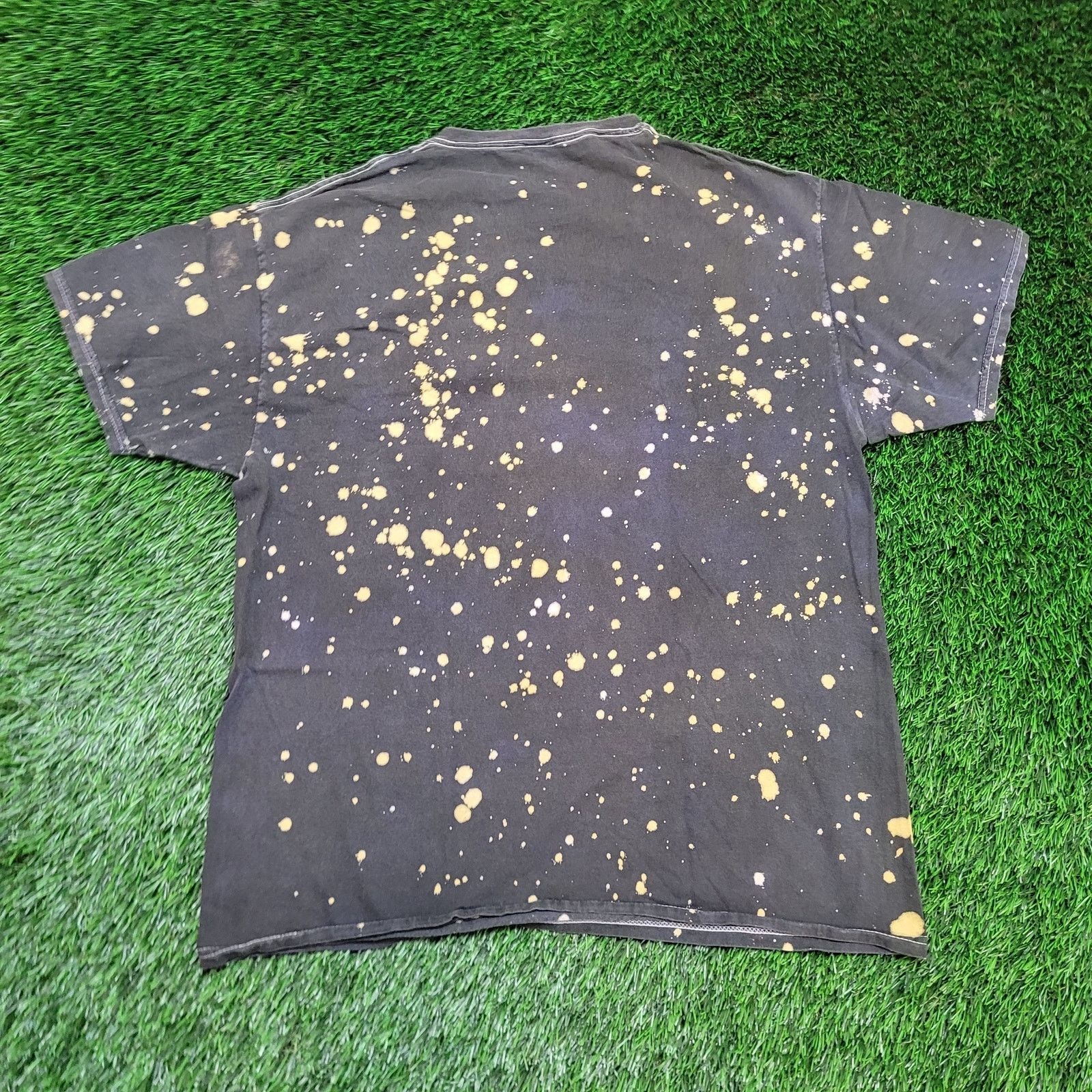 Other Bleached AC/DC Band T-Shirt Custom Distressed Grunge L Tag M Size US M / EU 48-50 / 2 - 2 Thumbnail