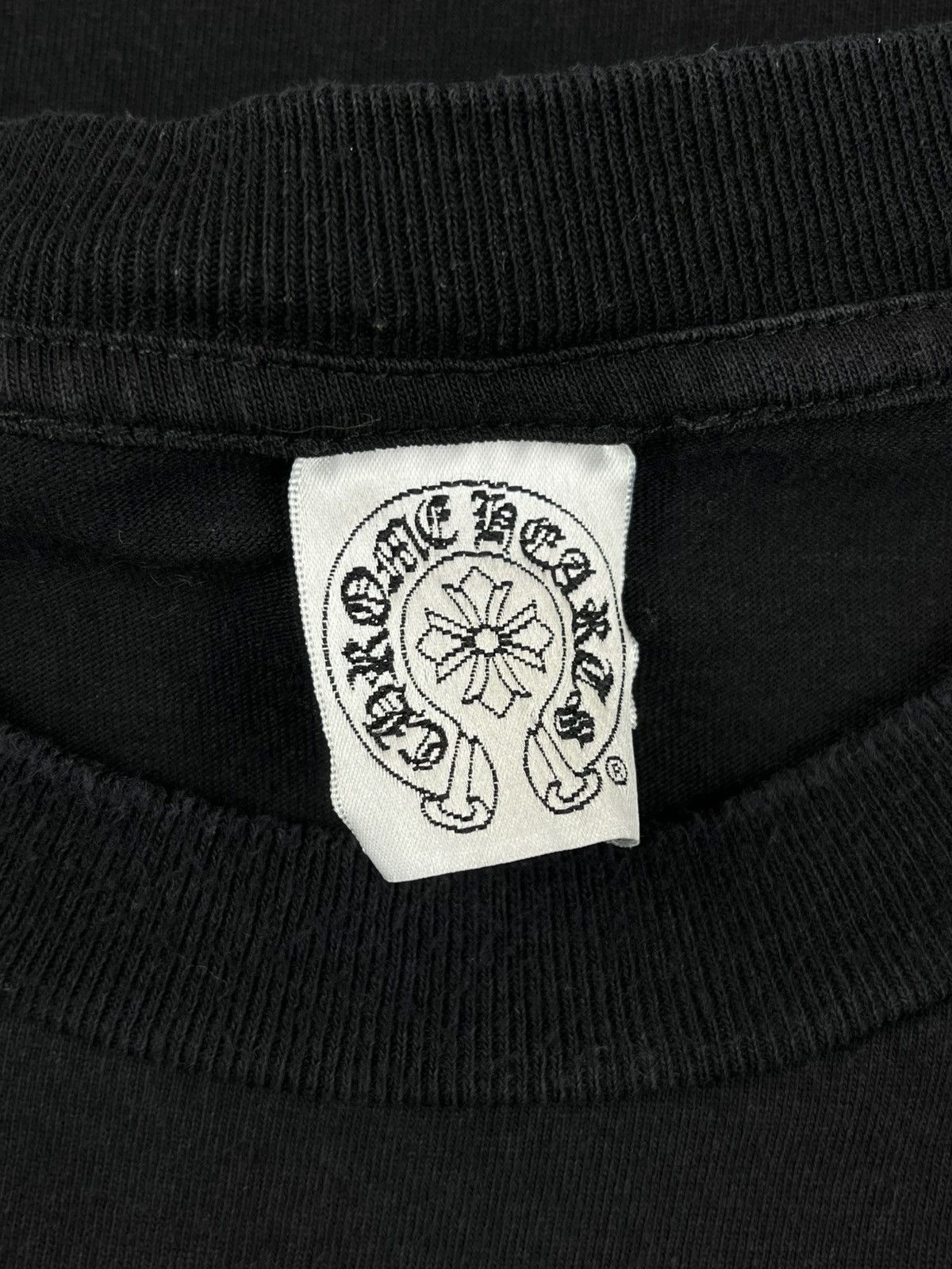 Chrome Hearts Chrome Hearts Vintage Foti Skull Sleeve Longsleeve Tshirt Size US XXL / EU 58 / 5 - 8 Thumbnail