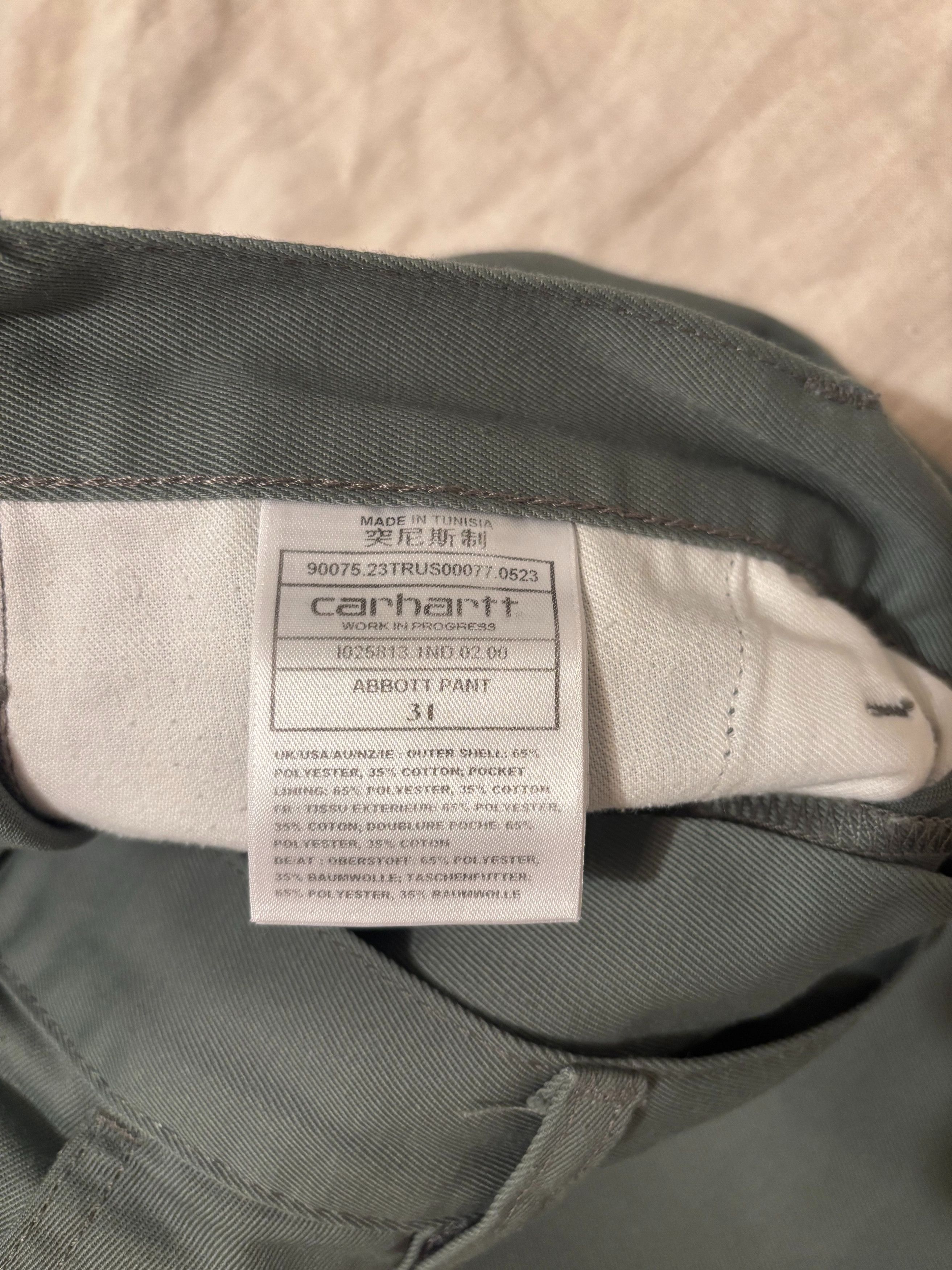 Carhartt Carhartt WIP Abbott Pant Size US 33 - 3 Thumbnail