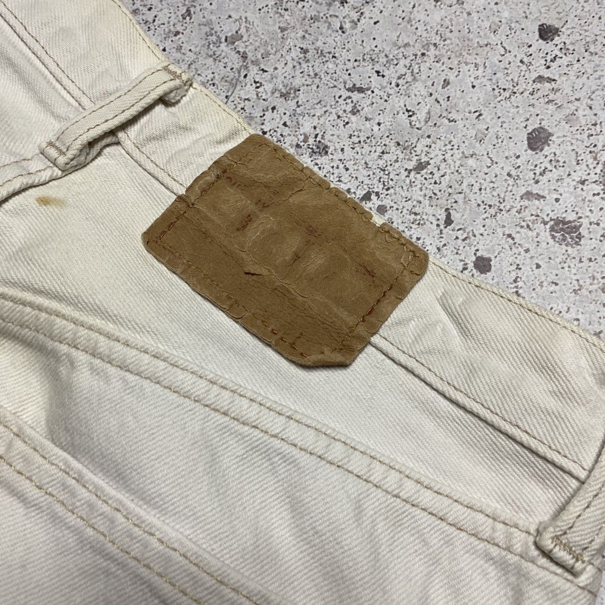 Levi's × Vintage Vintage Levi’s 501 Distressed Baggy Fit 90s Japanese Pants Size US 32 / EU 48 - 3 Thumbnail