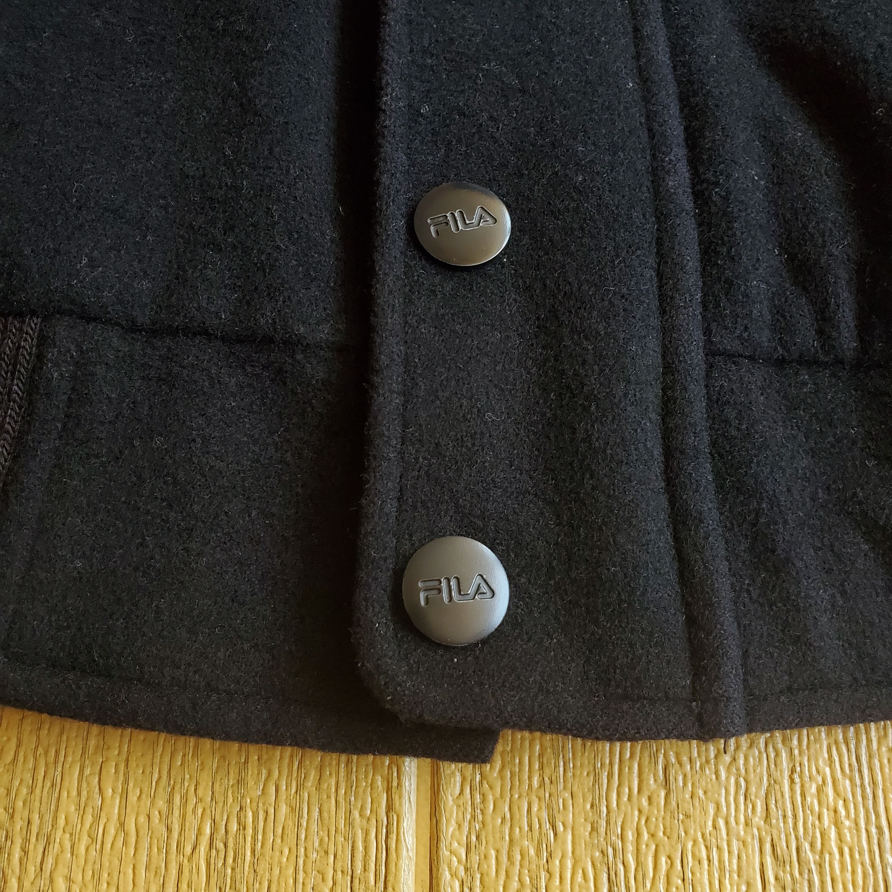 Fila Vintage 90s FILA Sleeve Leather Wool Varsity Jacket Size US M / EU 48-50 / 2 - 9 Thumbnail