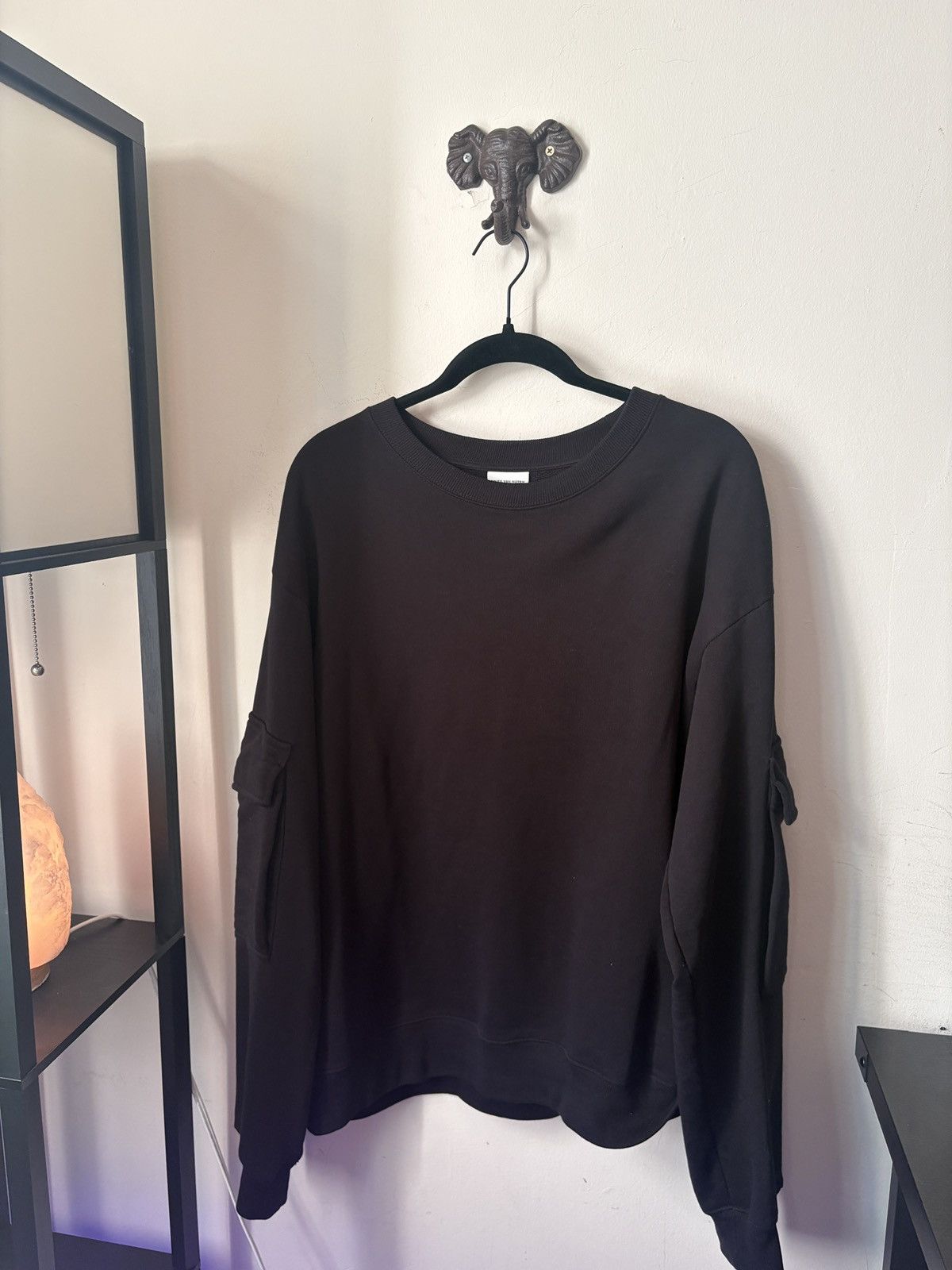 Dries Van Noten Dries Van Noten Flap Pocket Sweater Size US XL / EU 56 / 4 - 1 Thumbnail