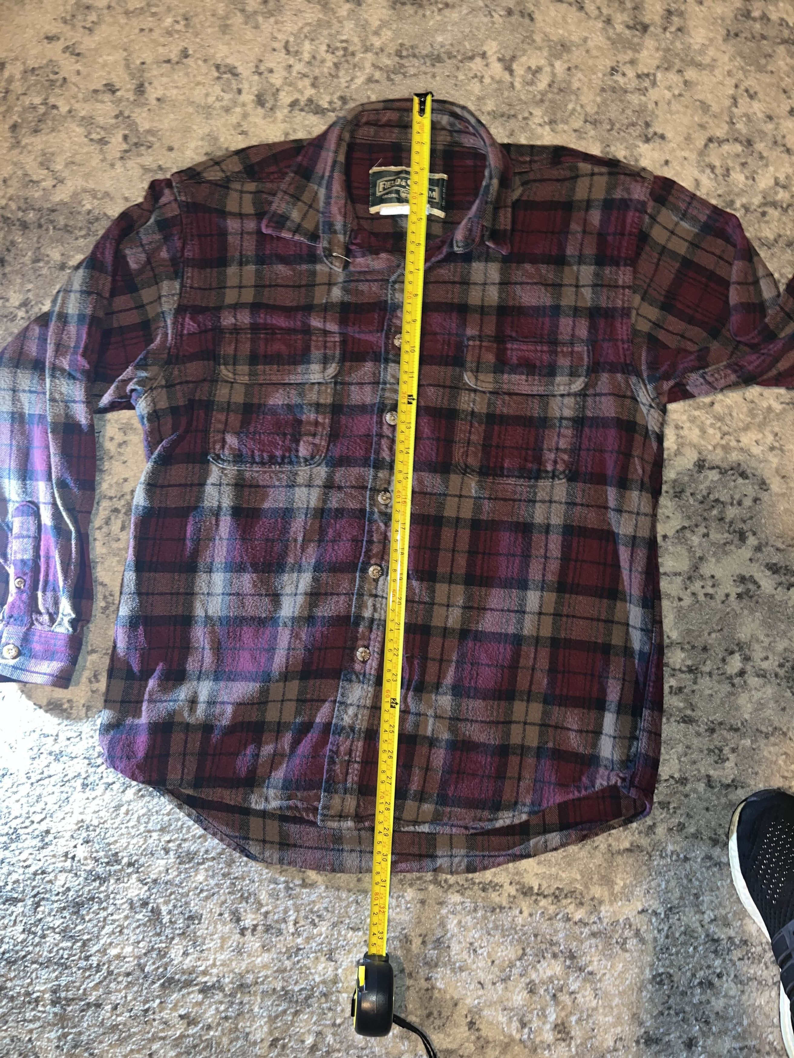 Lumberjack Plaid Heavyweight Long-Sleeve Flannel Size US L / EU 52-54 / 3 - 5 Thumbnail