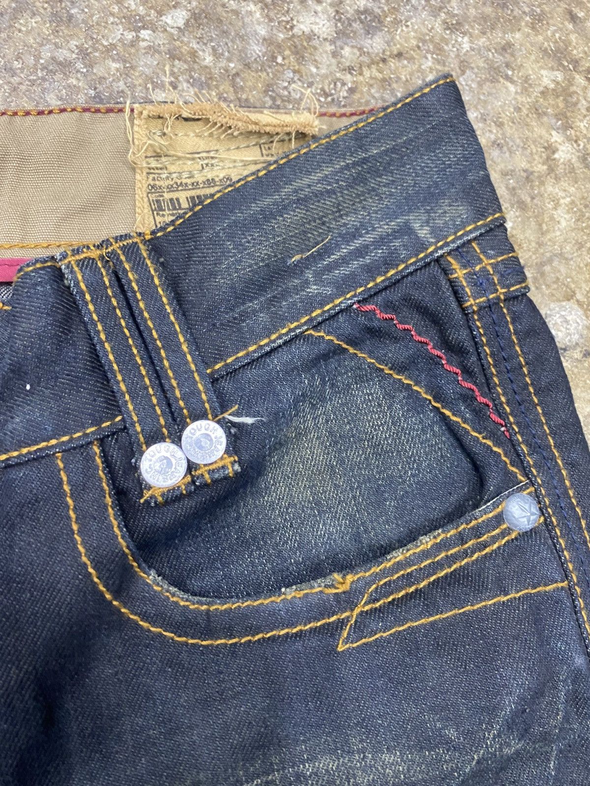 If Six Was Nine × Japanese Brand Tough Jeansmith jeans Size US 32 / EU 48 - 7 Thumbnail