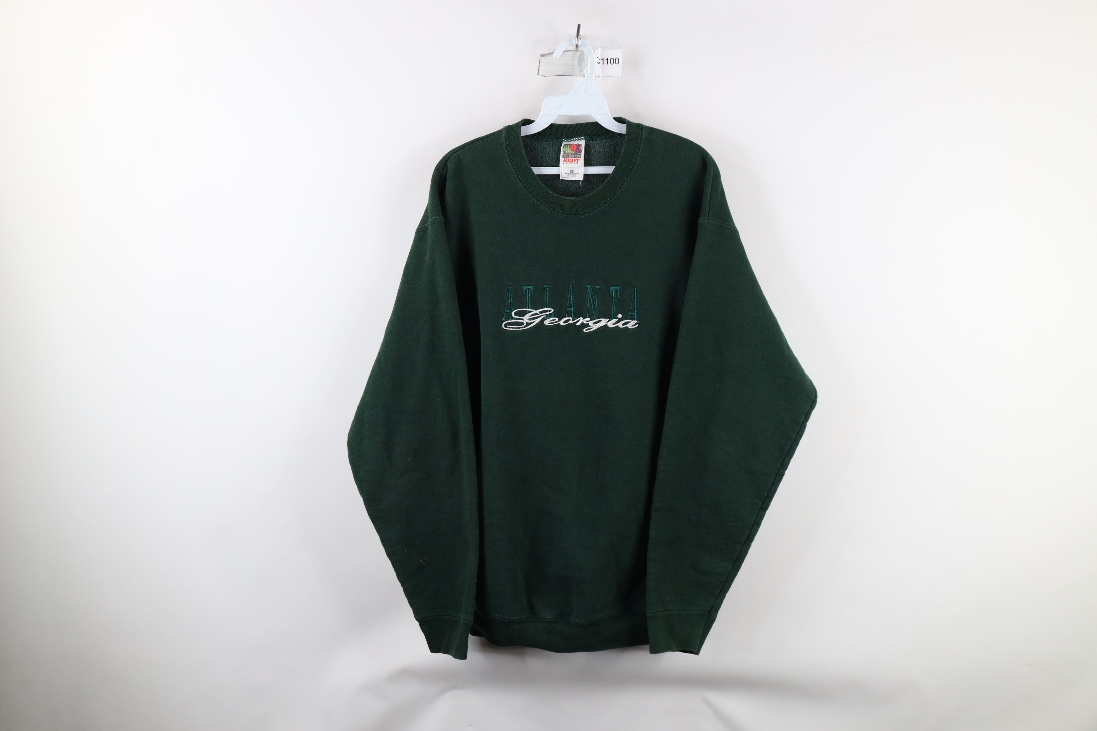 Vintage 90s Heavyweight Atlanta Georgia Crewneck Sweatshirt