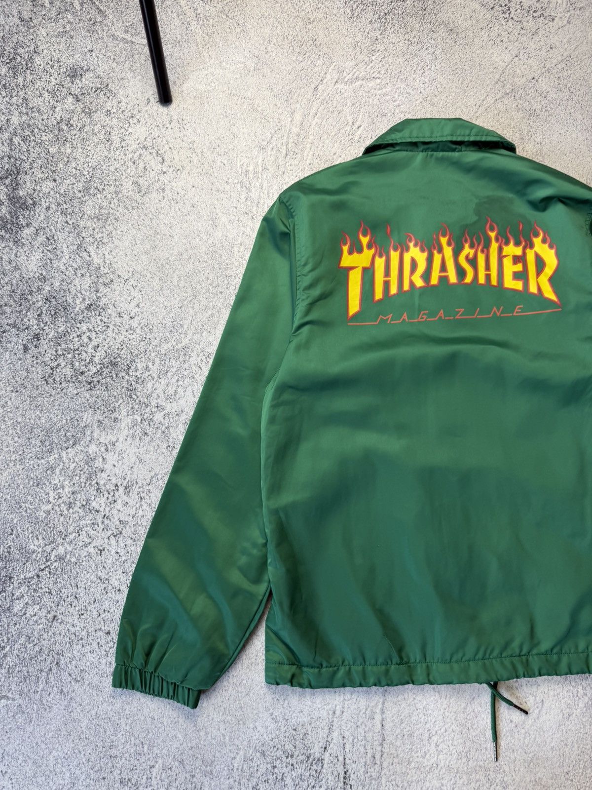 Thrasher VINTAGE THRASHER COACH JACKET SK8 Rare Size US S / EU 44-46 / 1 - 20 Thumbnail
