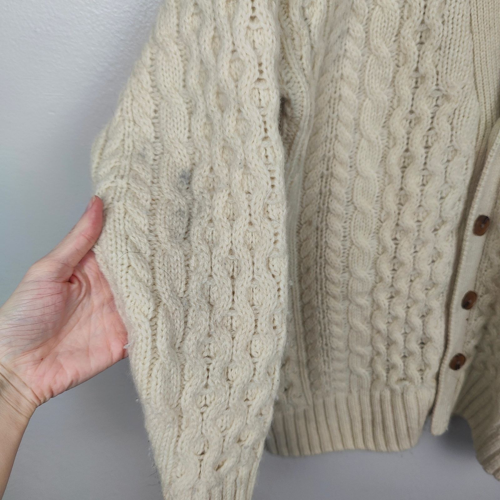 Brandy Melville Brandy Melville Fisherman Sweater Womens One Size Cream Size ONE SIZE - 3 Thumbnail