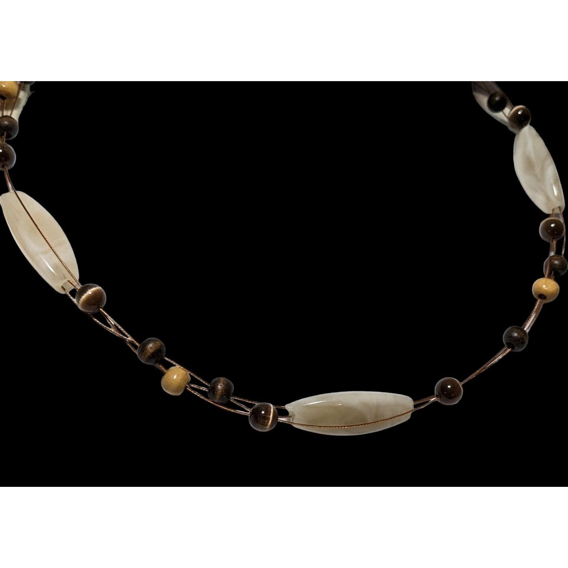 Other Earthy Bohemian Hippie Casual Beaded Necklace Size ONE SIZE - 3 Thumbnail