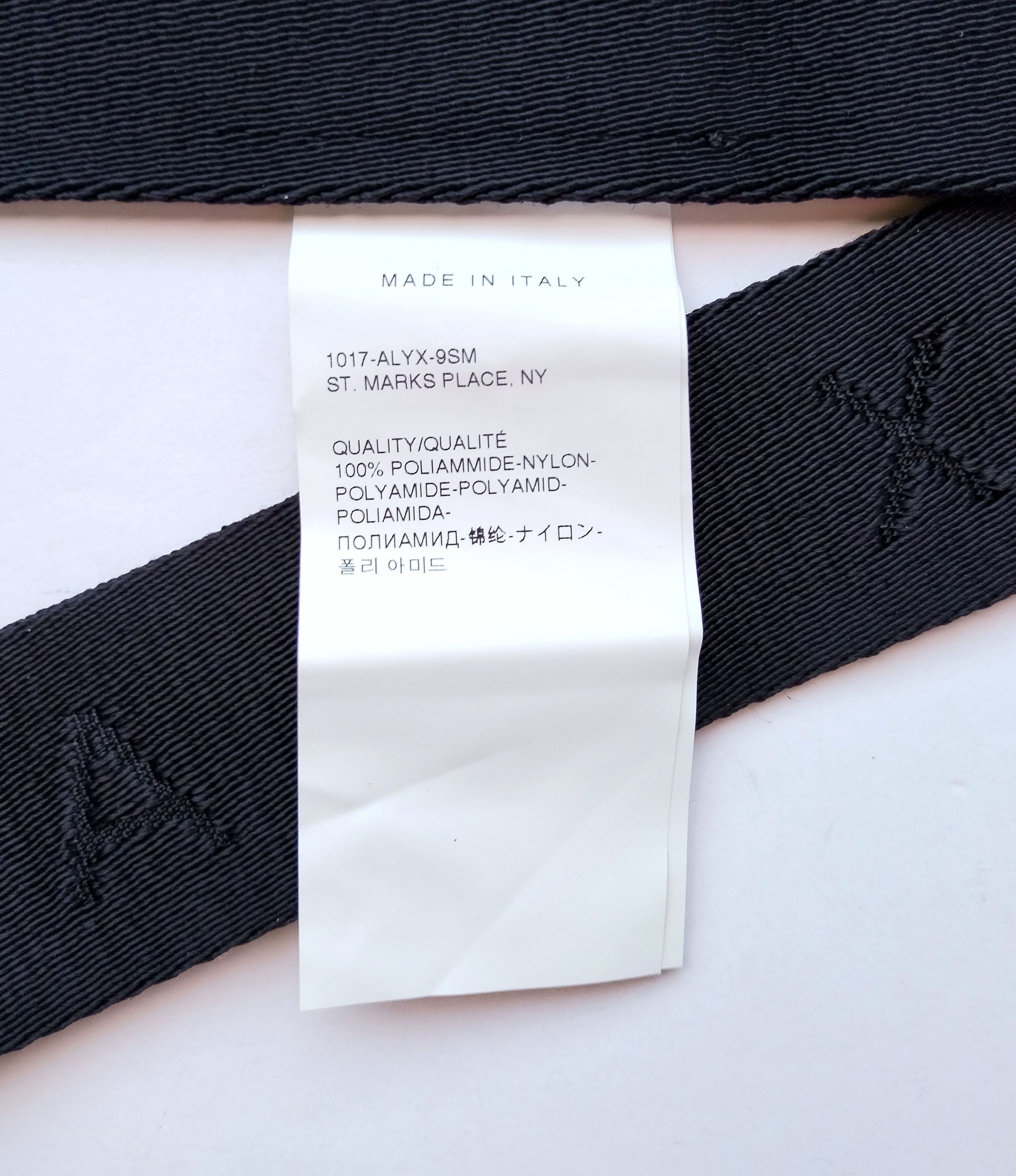 1017 ALYX 9SM Classic rollercoaster belt Size ONE SIZE - 13 Thumbnail