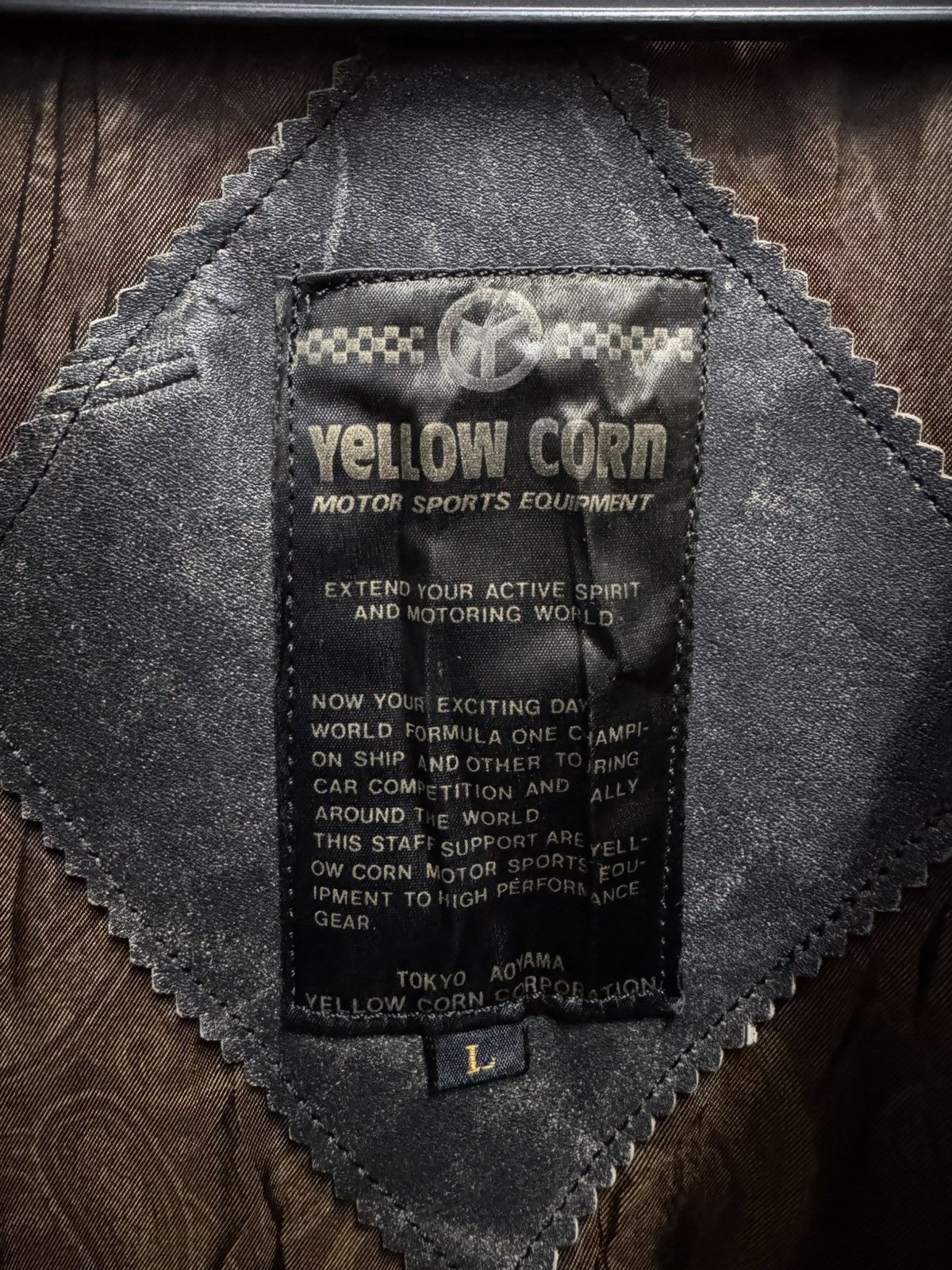 YELLOW CORN Yellow Corn Leather Jacket Size US L / EU 52-54 / 3 - 24 Thumbnail