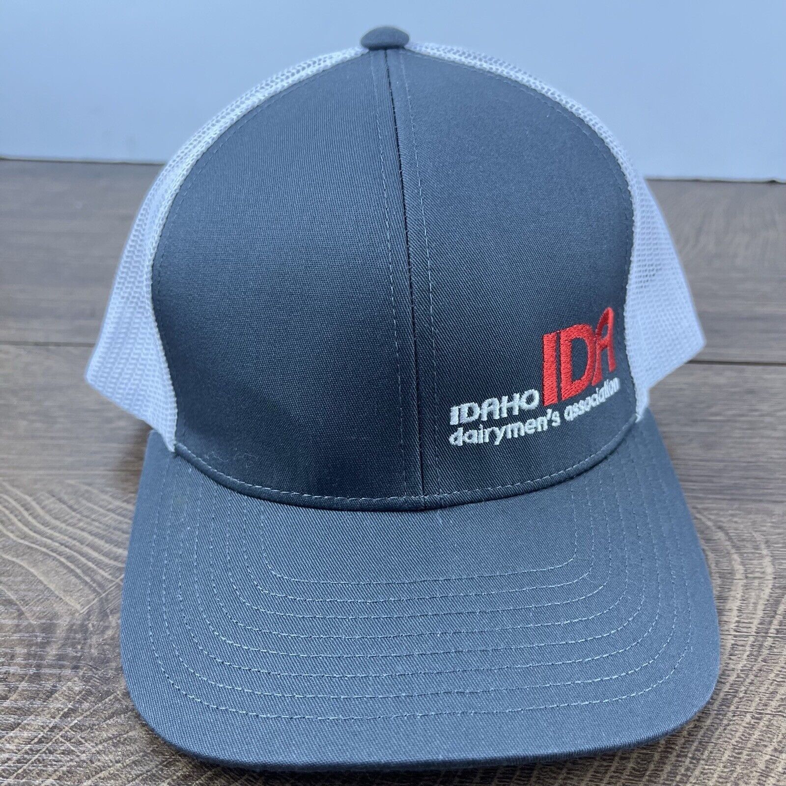 Other Idaho Dairymens Hat IDA Snapback Hat Gray Adjustable Hat Adu Size ONE SIZE - 1 Thumbnail