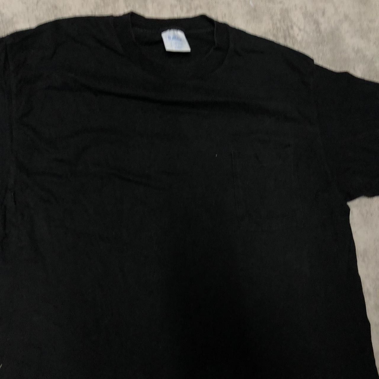Tultex Black Tultex cotton tee clothing Size US XL / EU 56 / 4 - 3 Thumbnail