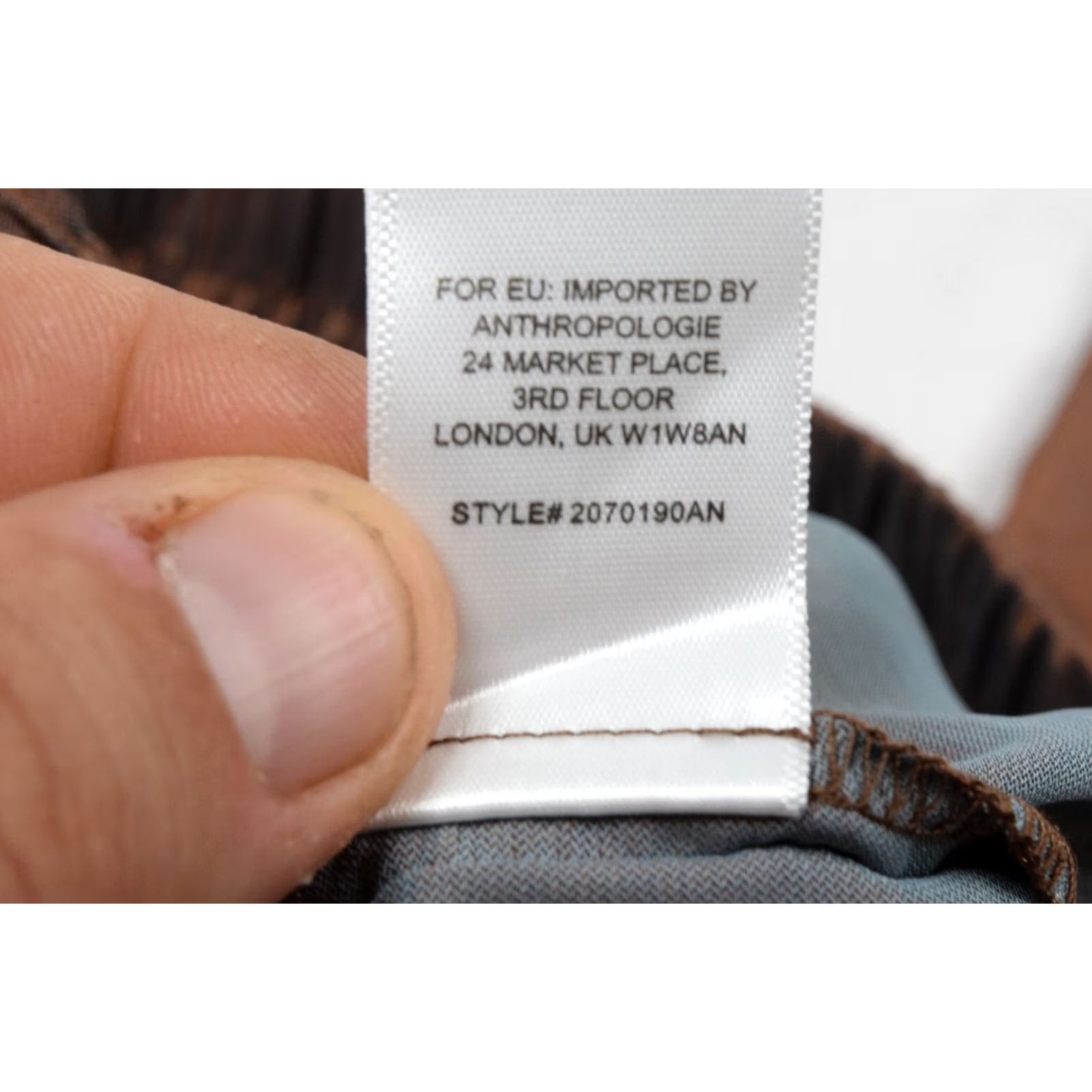 Vintage Current Air Pants Jogger Womens S Cotton Polyester Brown Taupe Satin Crinkled Casual Pull-On Inseam 27in 30in Size 28" / US 6 / IT 42 - 7 Thumbnail