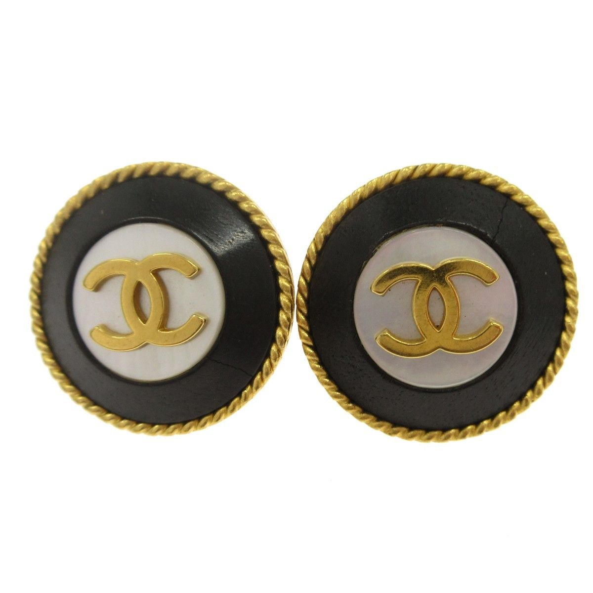 Chanel Chanel CC Round Earrings Metal Size ONE SIZE - 1 Thumbnail