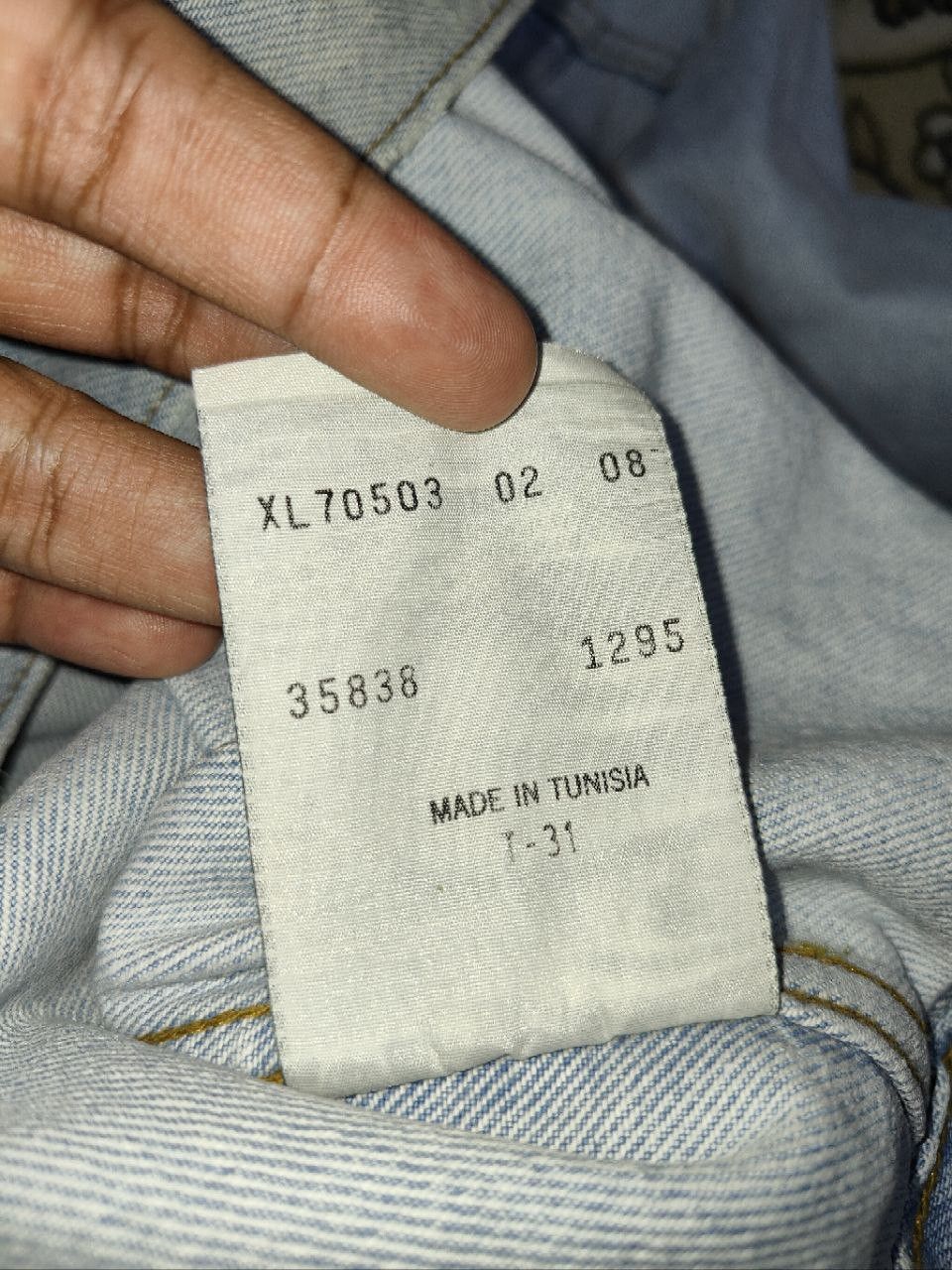 Levi's Vintage Levi's Denim Jacket Size US L / EU 52-54 / 3 - 6 Thumbnail