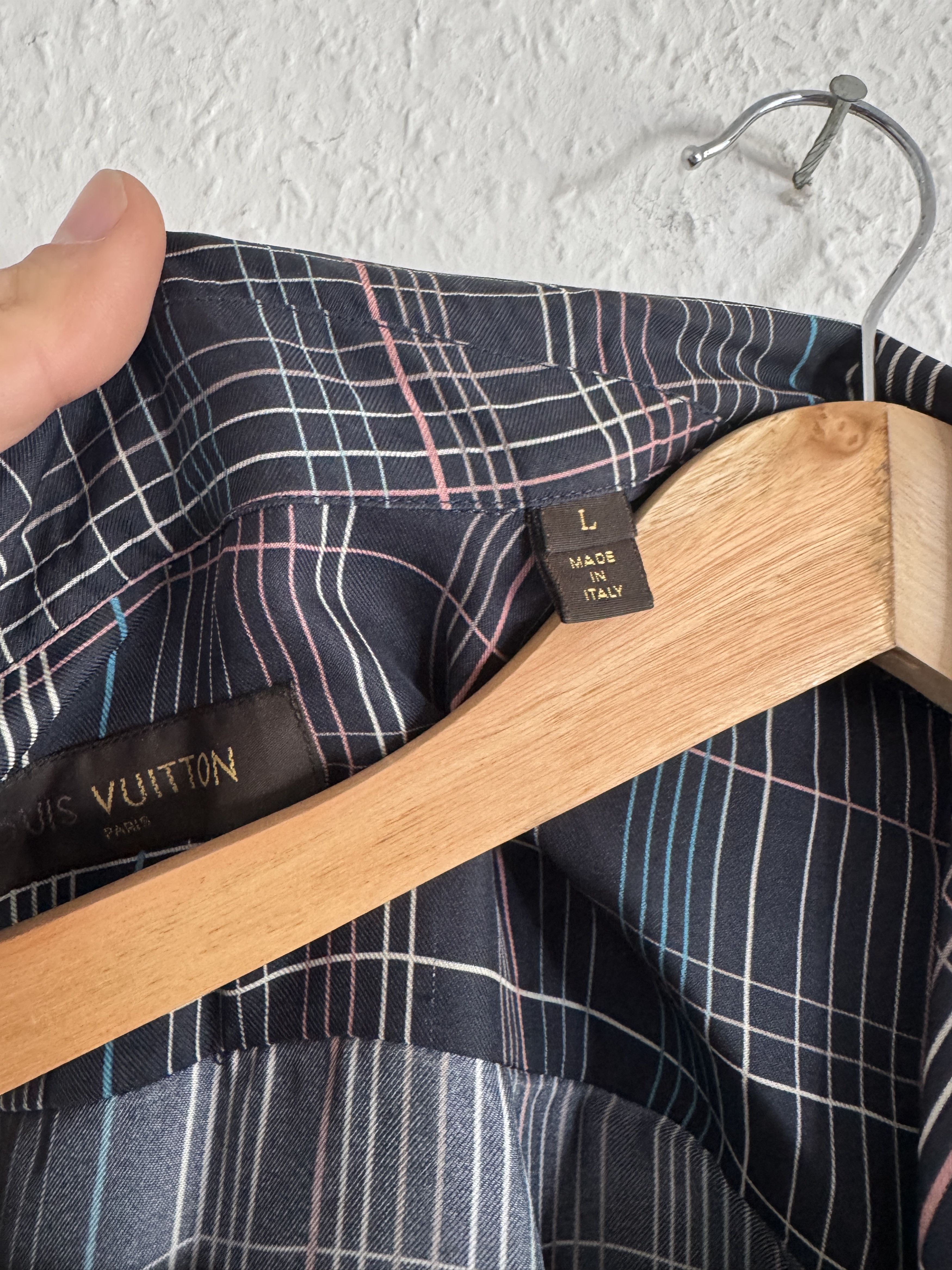Louis Vuitton Prêt-à-Partir Silk Pyjama Shirt Size US L / EU 52-54 / 3 - 12 Thumbnail