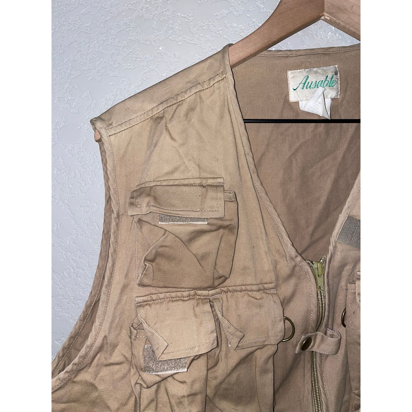 Vintage Vintage Ausable Brown Fishing Vest Outerwear VTG XL X-Large Size US XL / EU 56 / 4 - 2 Thumbnail
