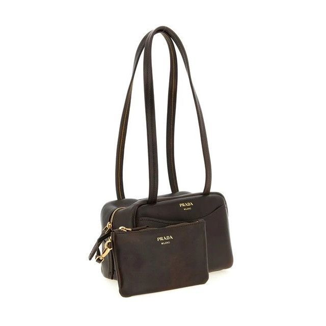 Prada PRADA Carry Mini Cocoa Brown Shoulder Bag New & Authentic Size ONE SIZE - 3 Thumbnail