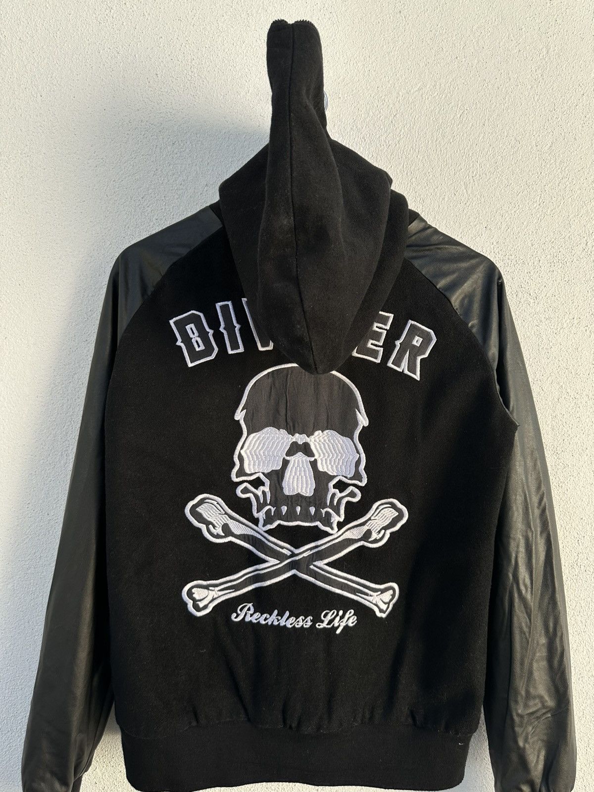 If Six Was Nine Deviner Skull Punk Full Zipper Jacket Size US M / EU 48-50 / 2 - 3 Thumbnail