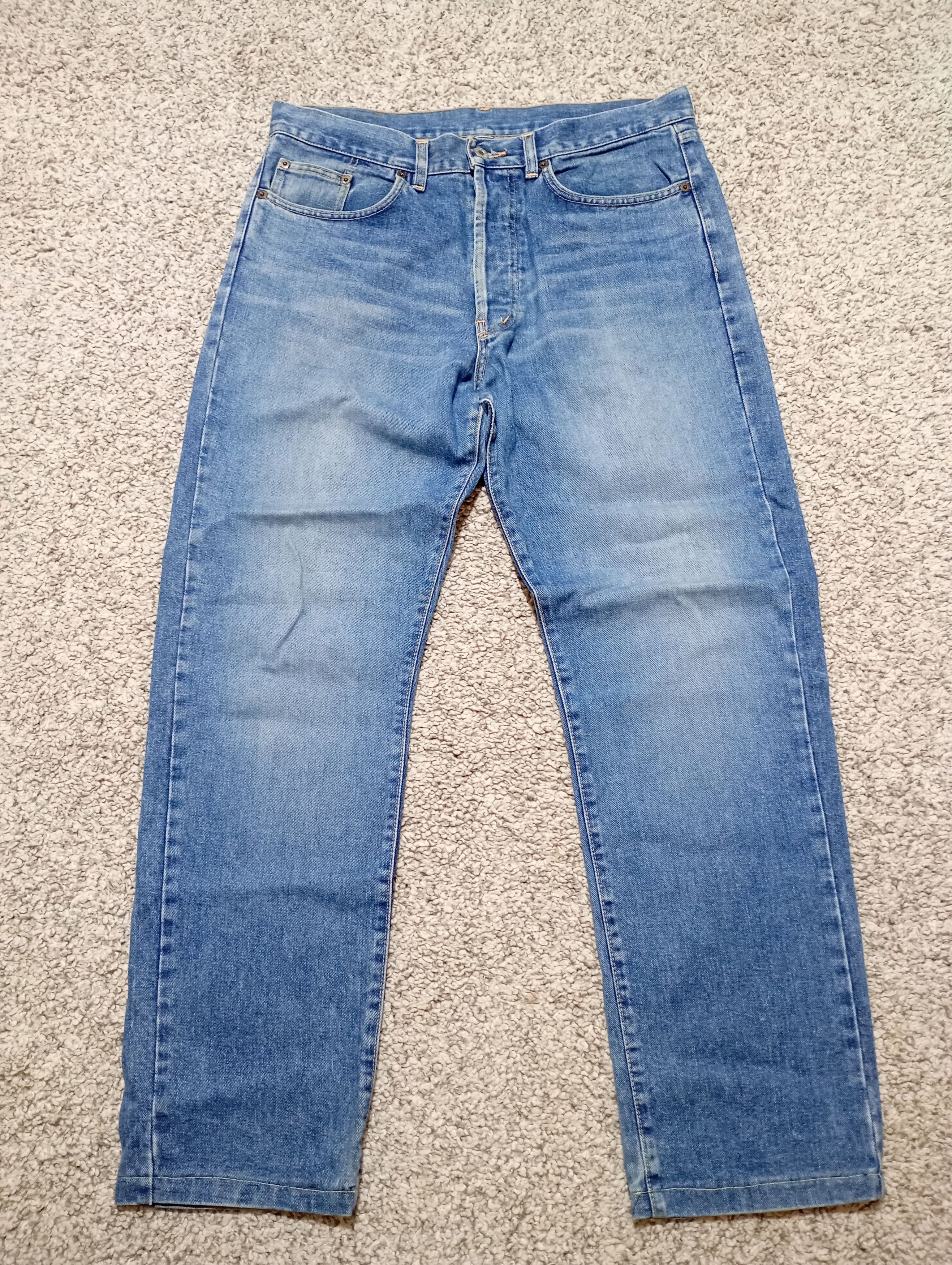 Schott Schott N.Y.C Mens Vintage Denim Pants Size US 35 - 2 Thumbnail