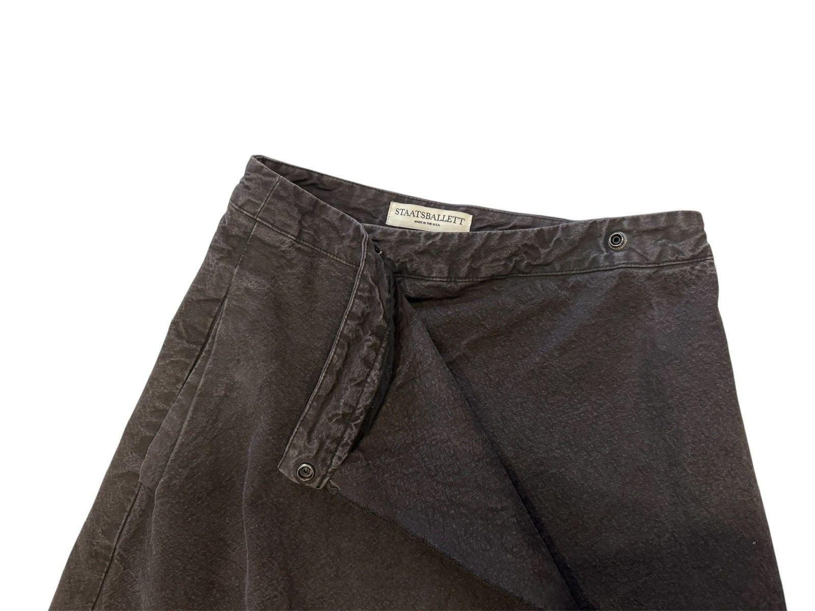 Staatsballett Staatsballett Denim Wrap Skirt Size 25 Size 25" / US 0 / IT 36 - 6 Thumbnail
